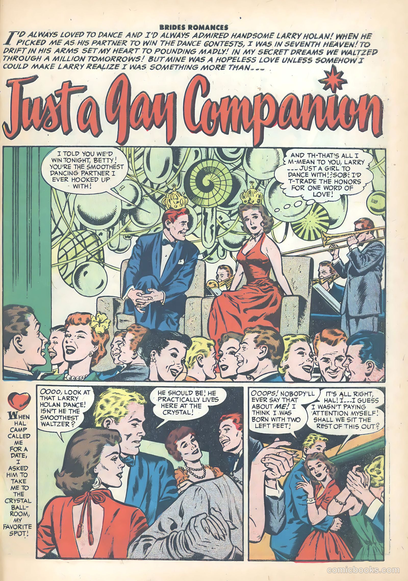 Brides Romances #22 (1956) — page 27 of 36