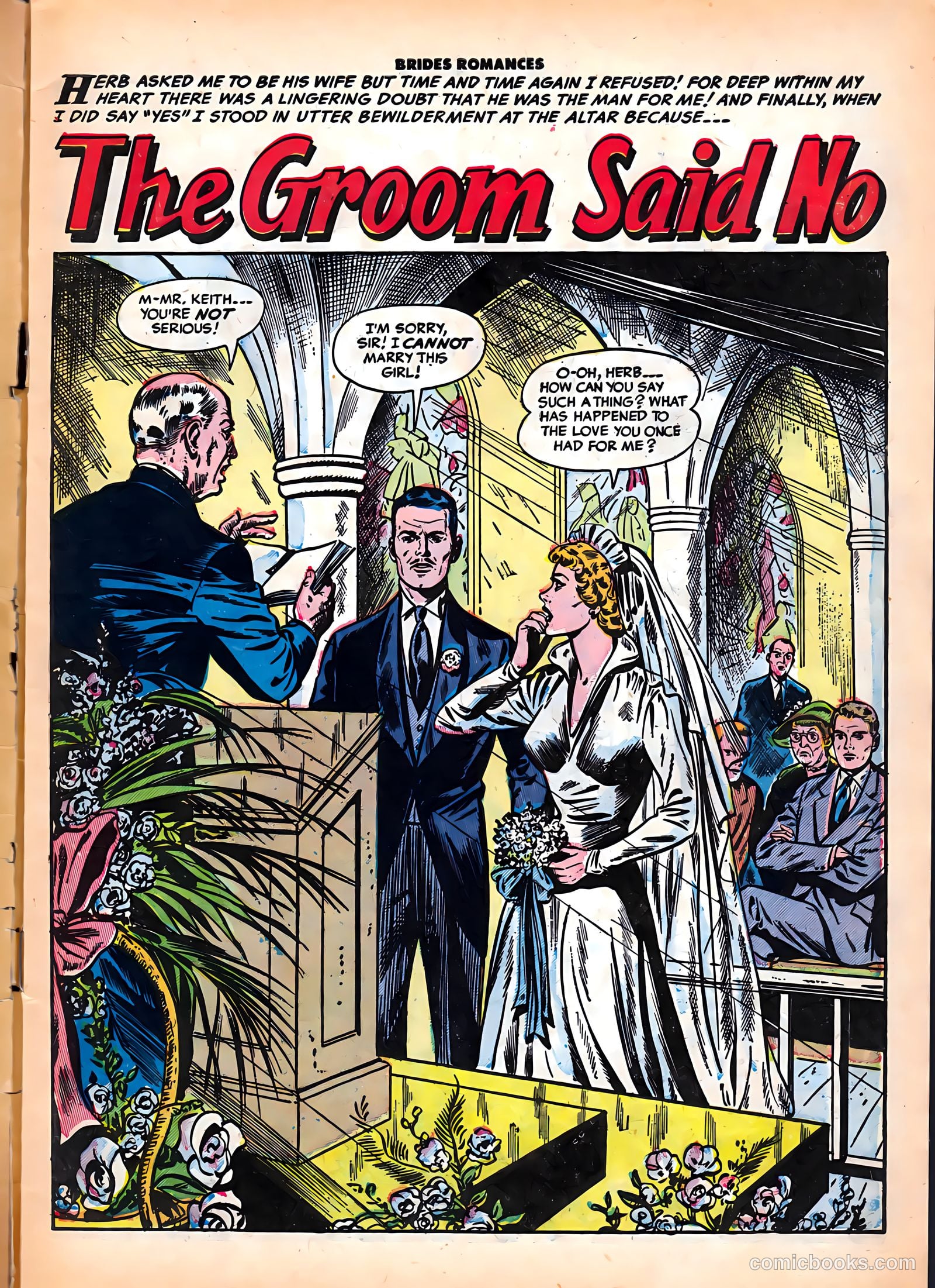 Brides Romances #6 (1954) — page 3 of 37