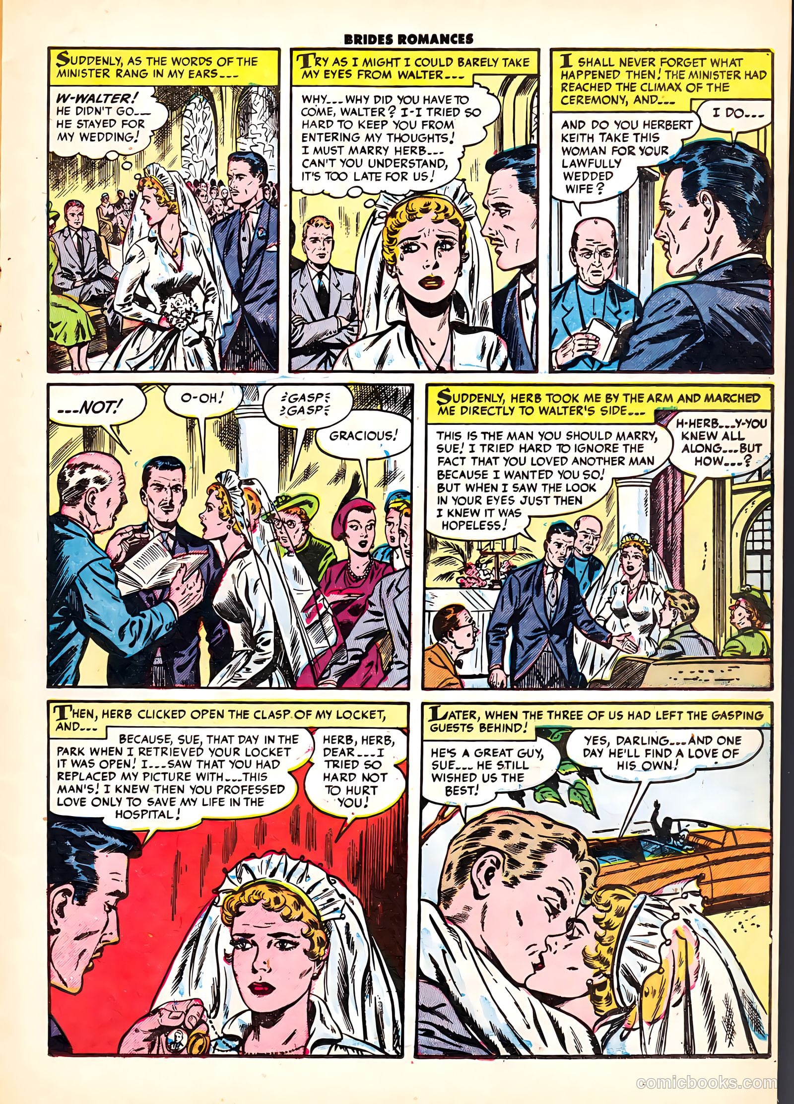 Brides Romances #6 (1954) — page 11 of 37
