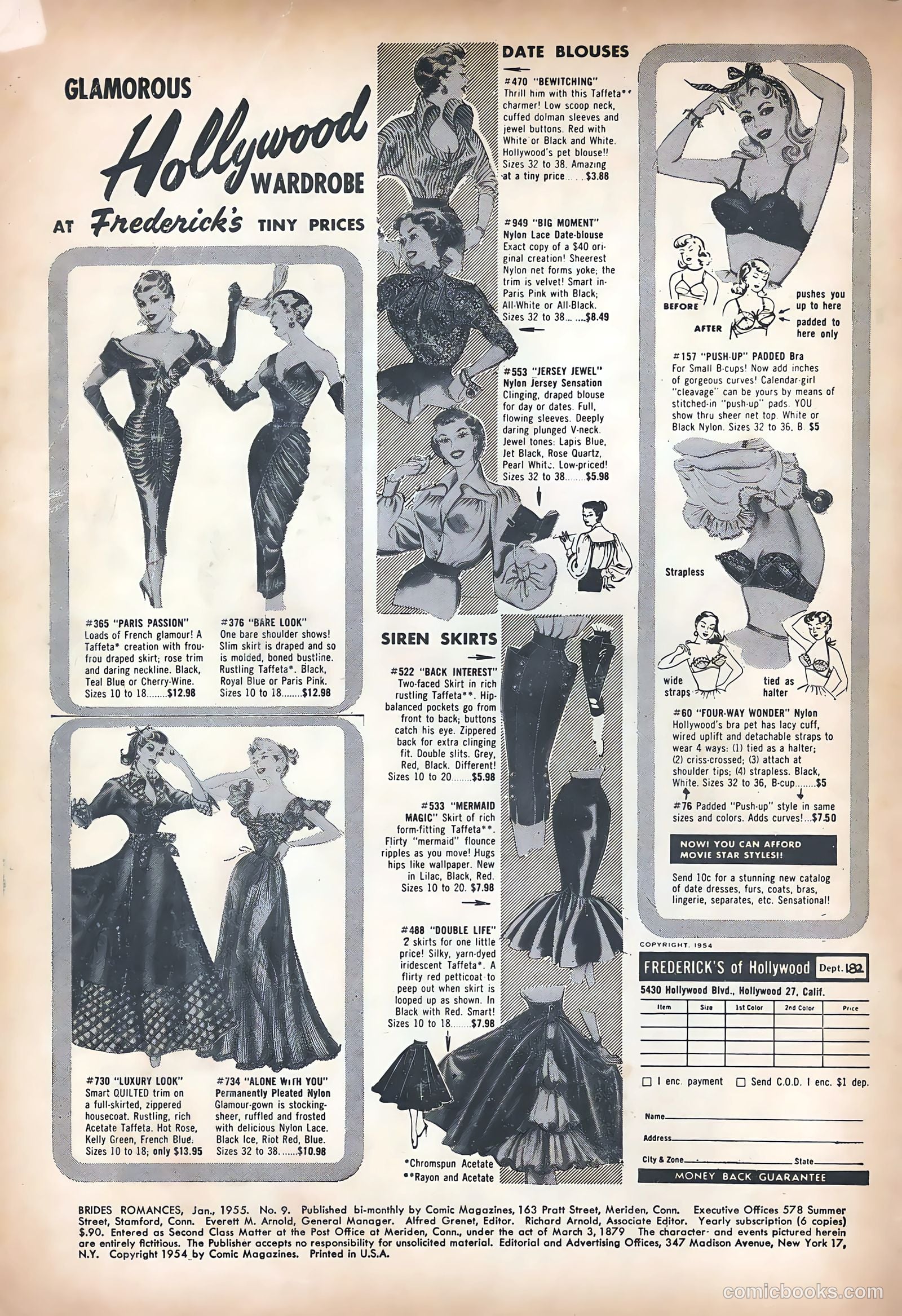Brides Romances #9 (1955) — page 2 of 37