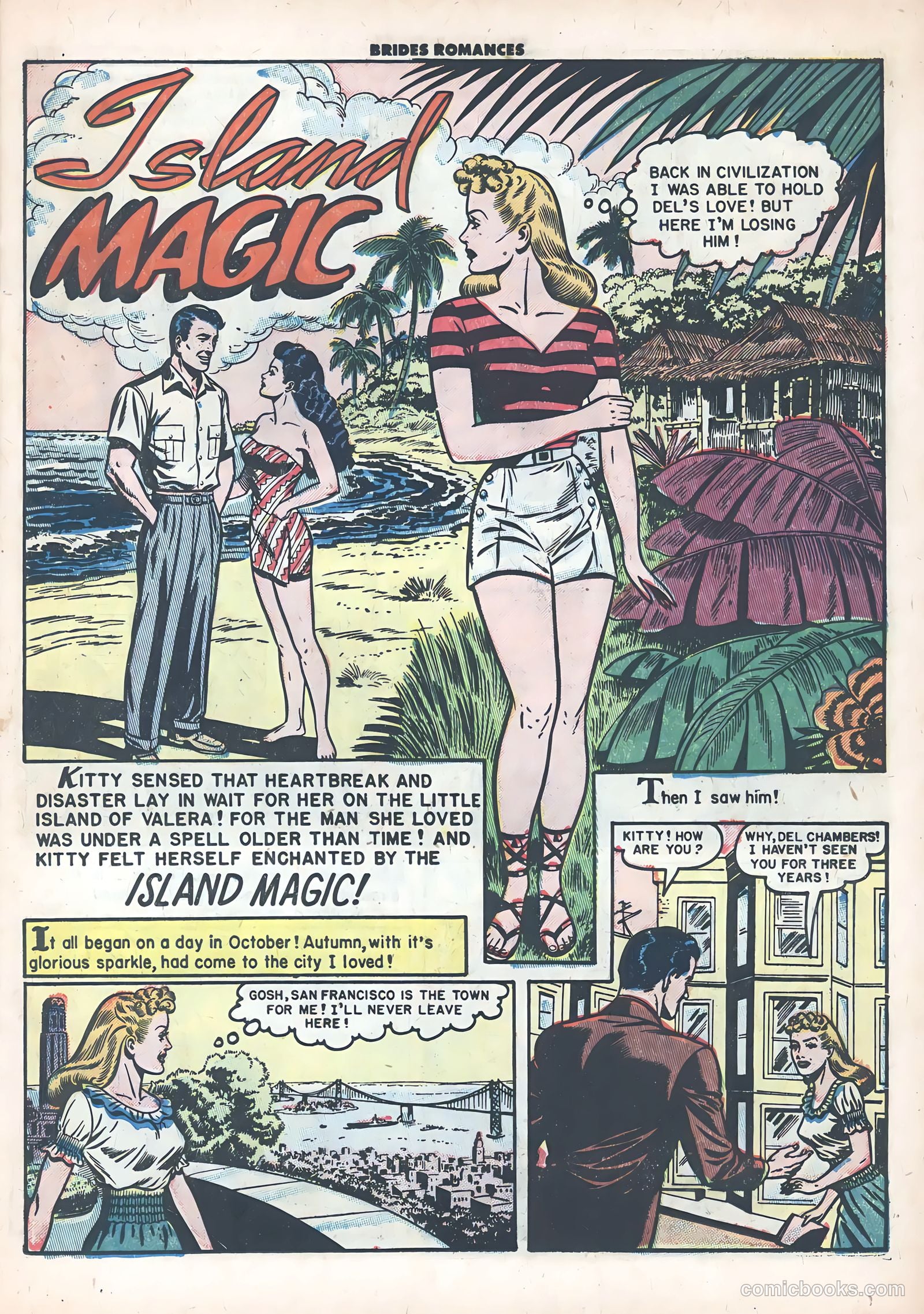 Brides Romances #9 (1955) — page 11 of 37