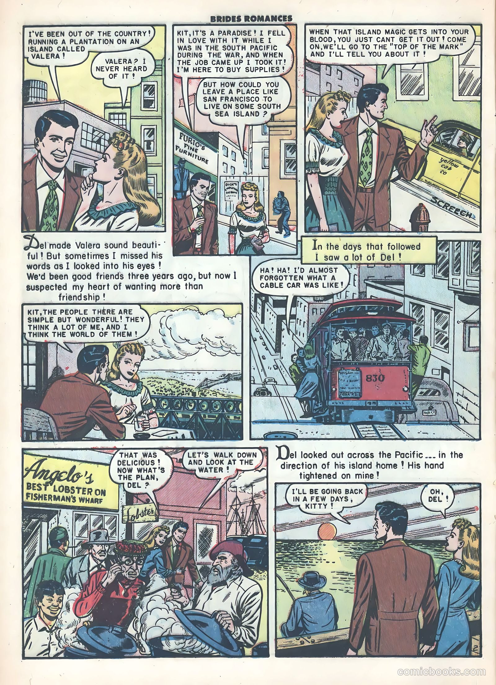 Brides Romances #9 (1955) — page 12 of 37