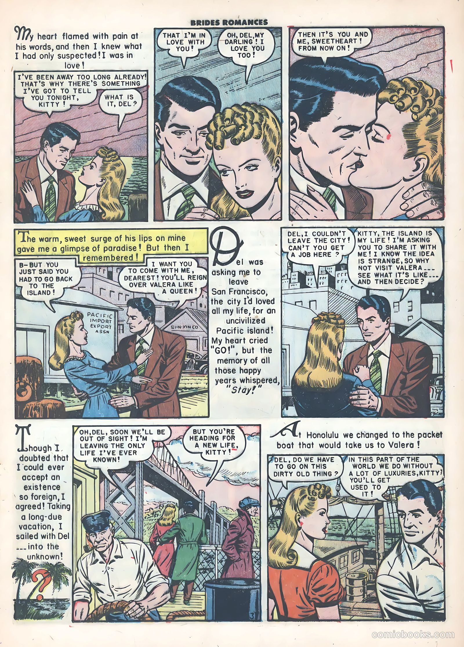 Brides Romances #9 (1955) — page 13 of 37