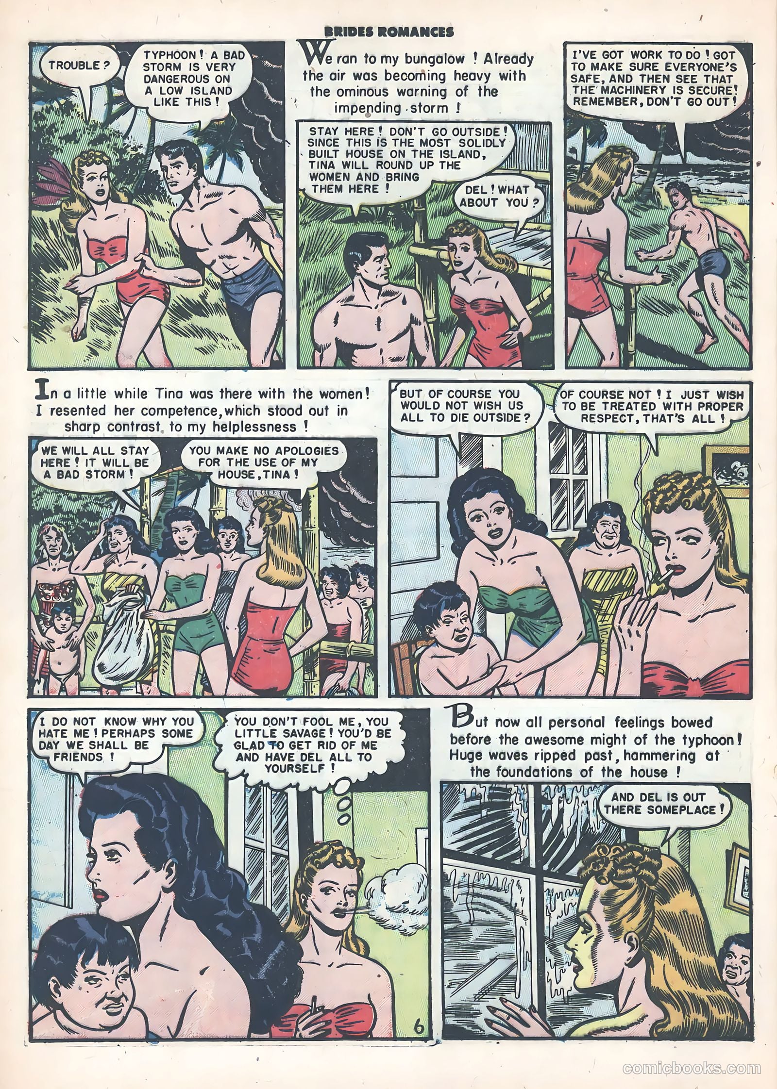 Brides Romances #9 (1955) — page 16 of 37