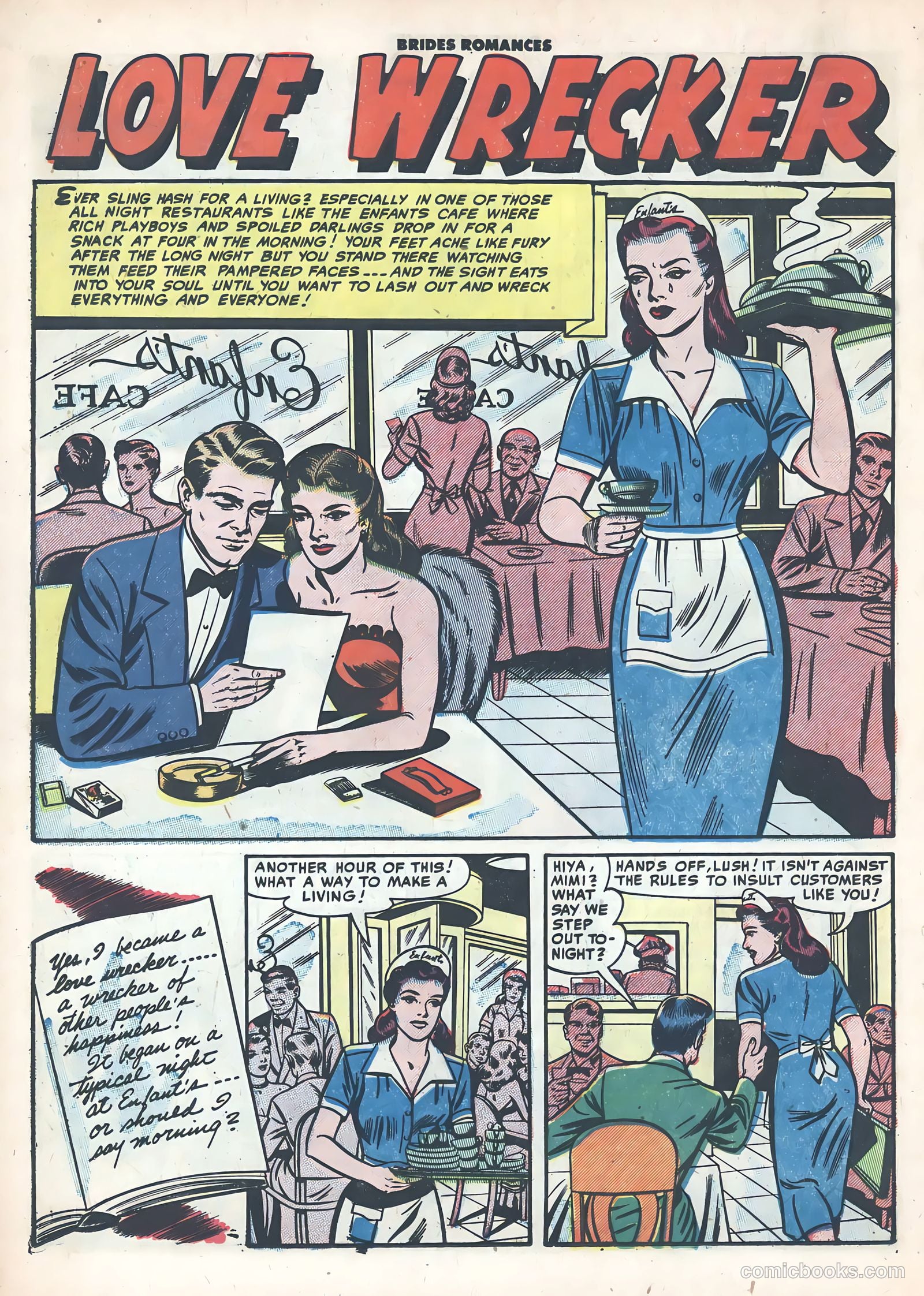 Brides Romances #9 (1955) — page 18 of 37