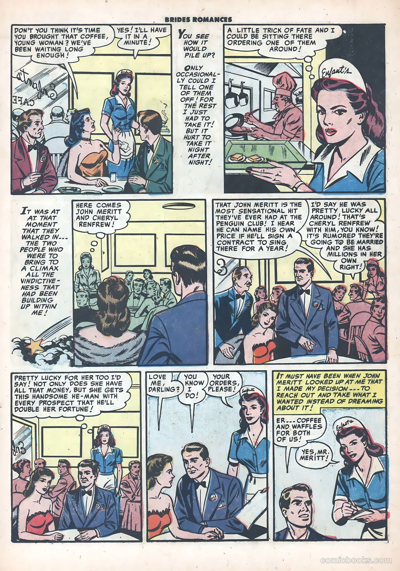 Brides Romances #9 (1955) — page 19 of 37