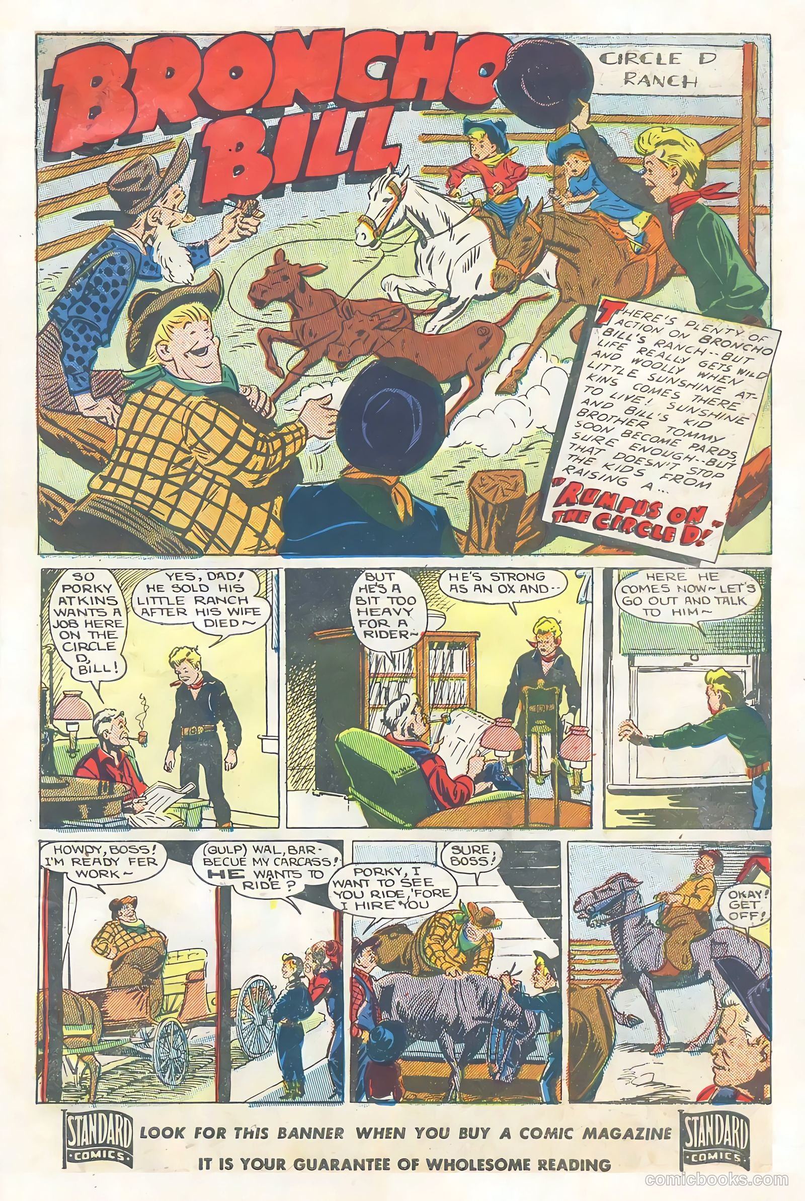 Broncho Bill #14 (1950) — page 3 of 36