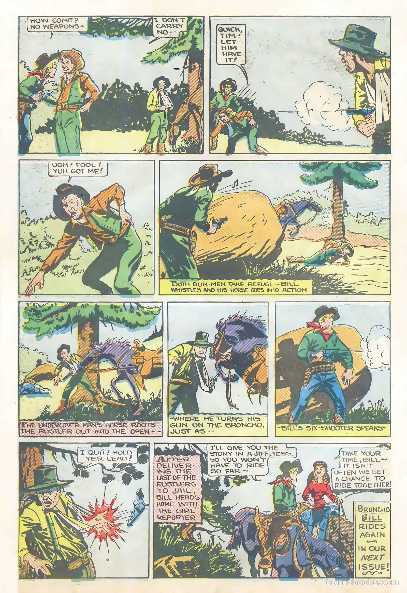 Broncho Bill #14 (1950) — page 34 of 36