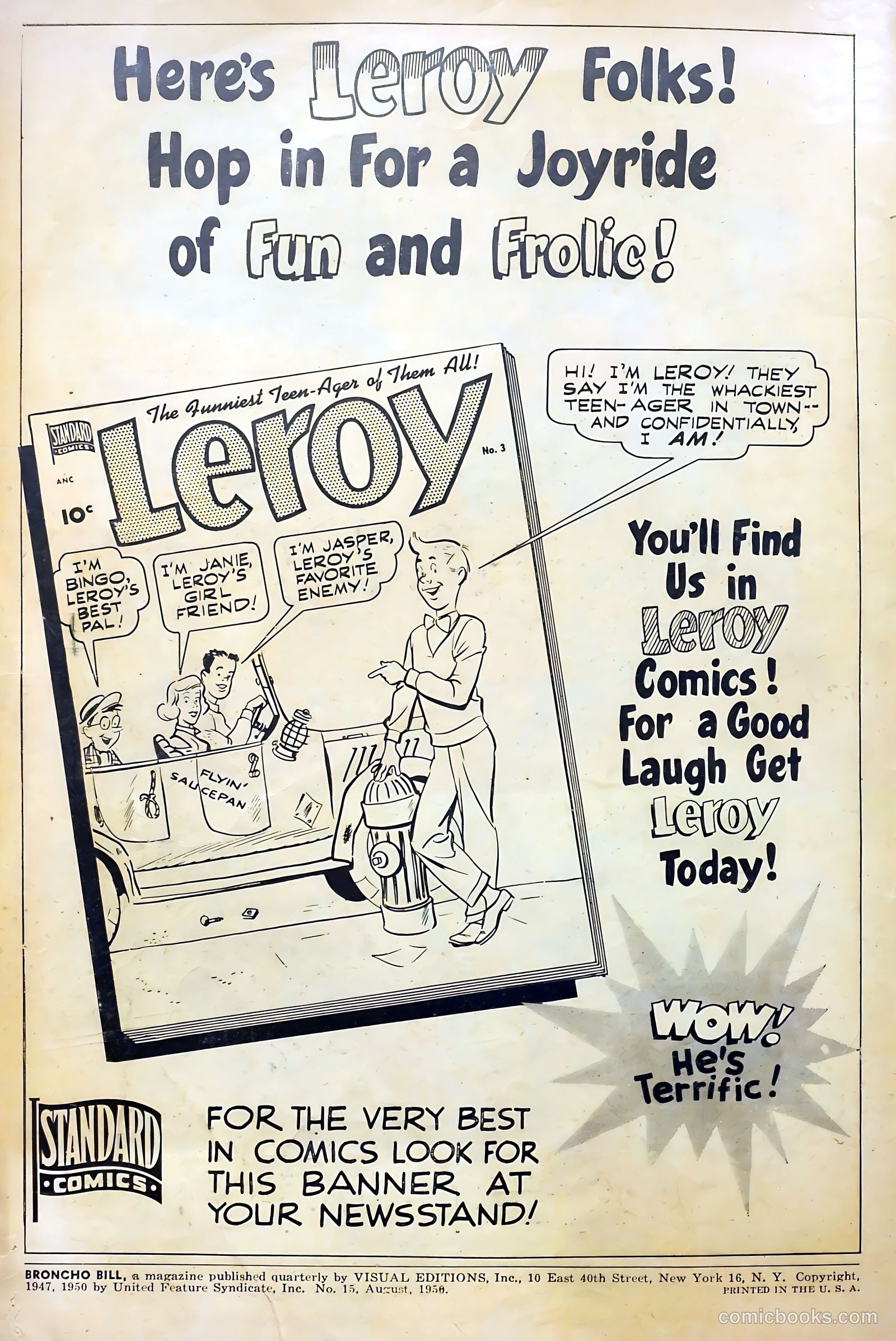 Broncho Bill #15 (1950) — page 2 of 36