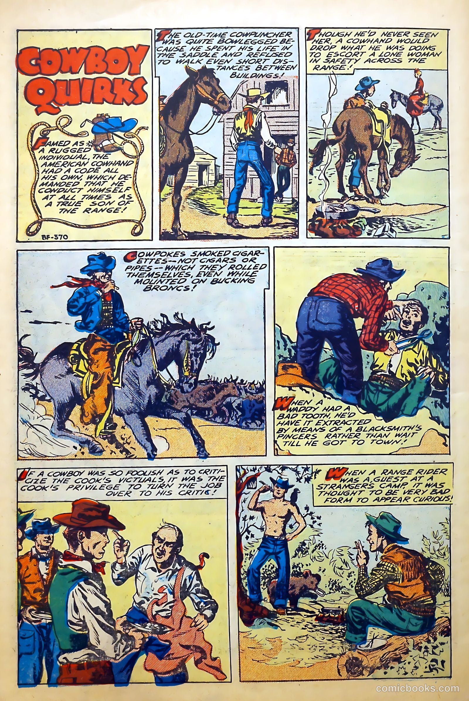 Broncho Bill #15 (1950) — page 34 of 36