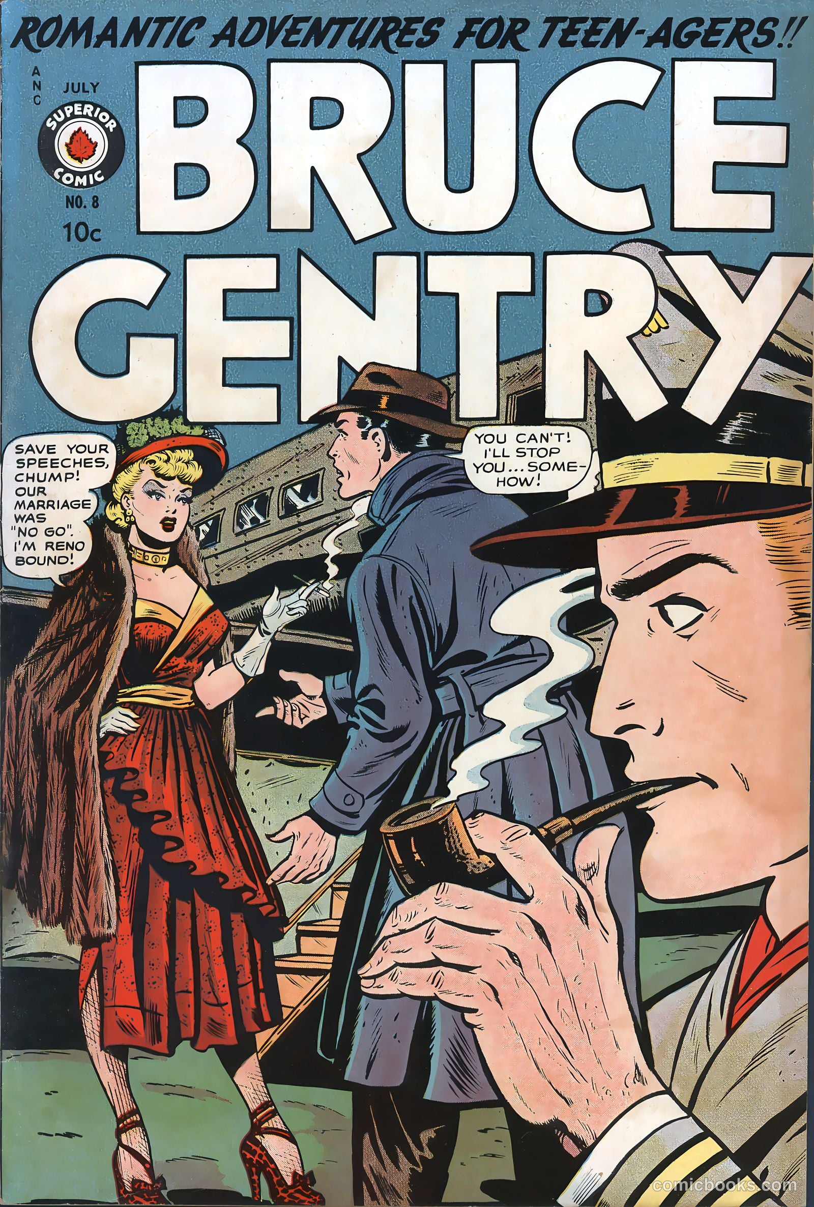 Bruce Gentry Comics #8 (1949) — page 1 of 36