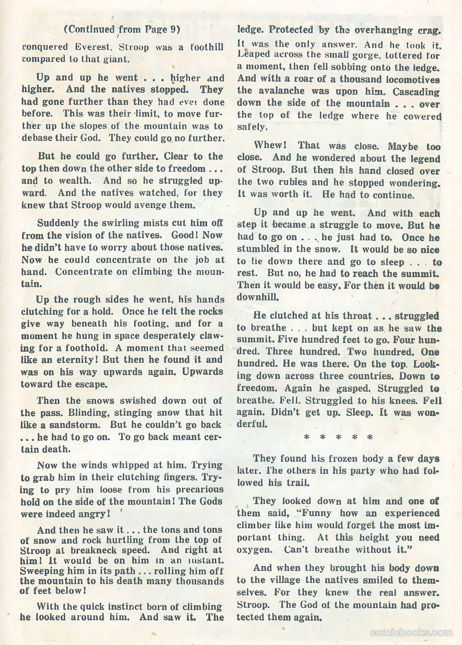Adventure #1 (1921) — page 27 of 36