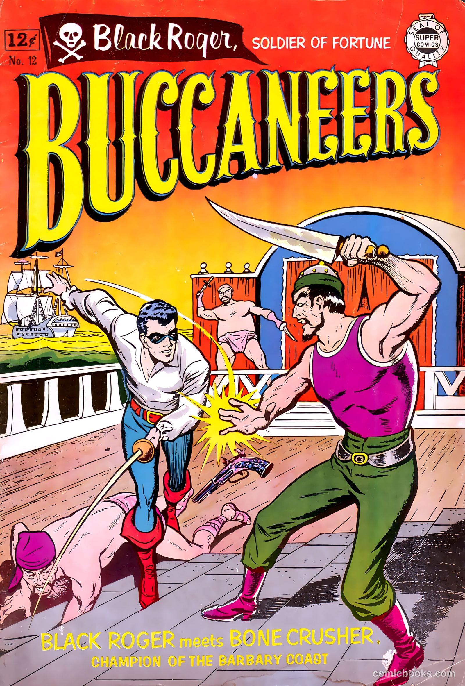 Buccaneers #12 cover