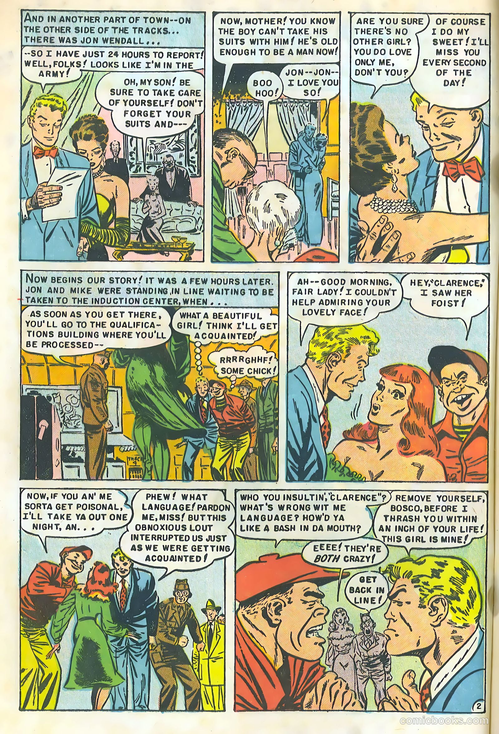 Buddies in the U.S. Army #1 (1952) — page 4 of 36