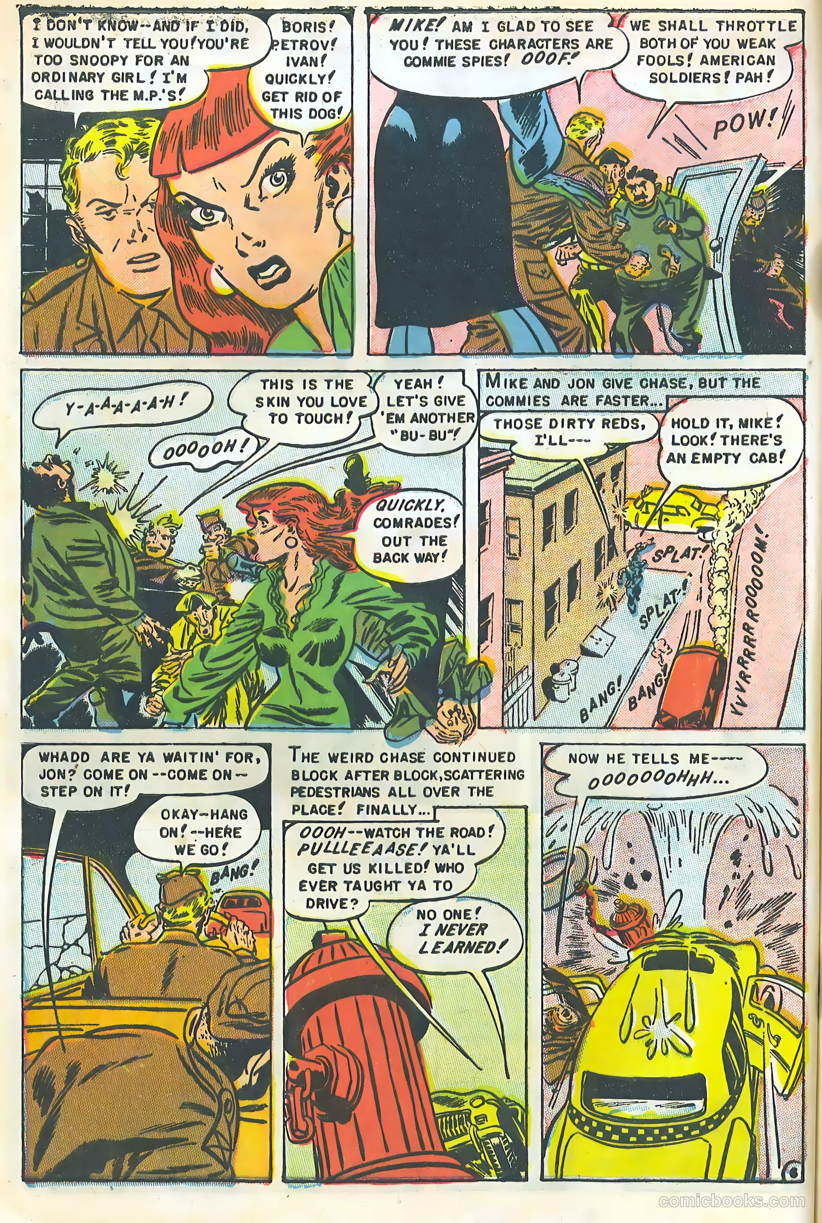 Buddies in the U.S. Army #1 (1952) — page 8 of 36