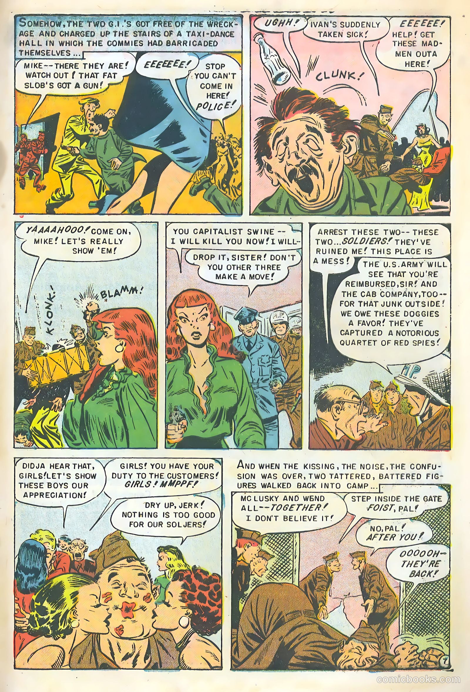 Buddies in the U.S. Army #1 (1952) — page 9 of 36