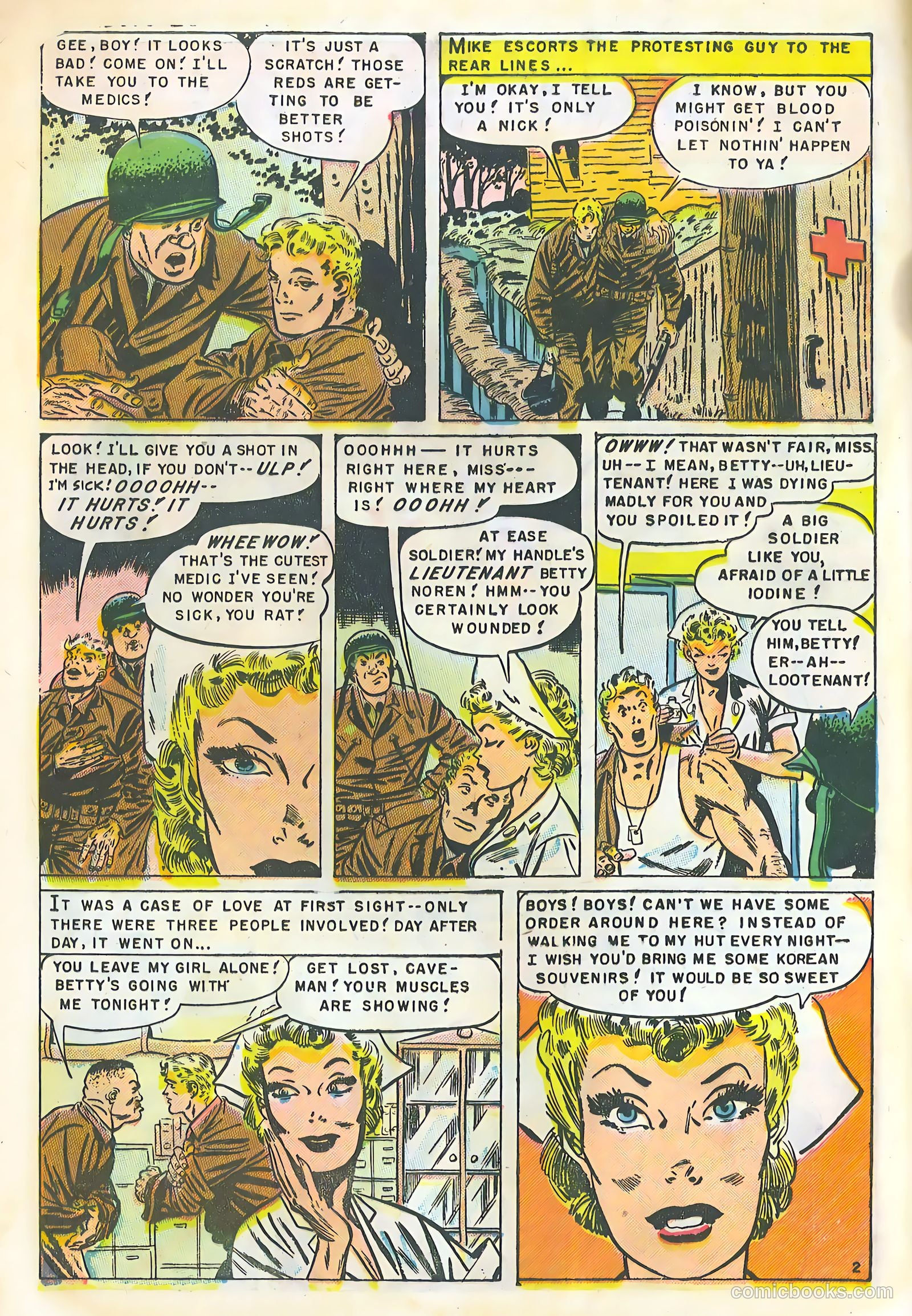 Buddies in the U.S. Army #1 (1952) — page 12 of 36