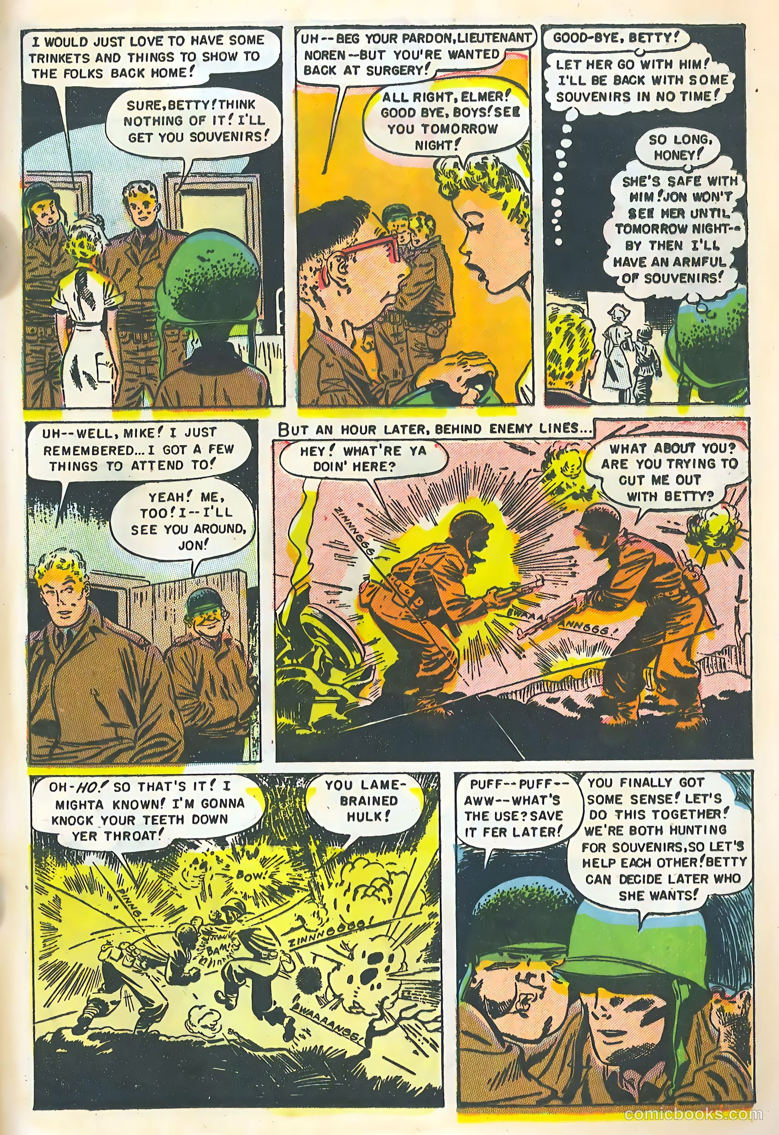 Buddies in the U.S. Army #1 (1952) — page 13 of 36