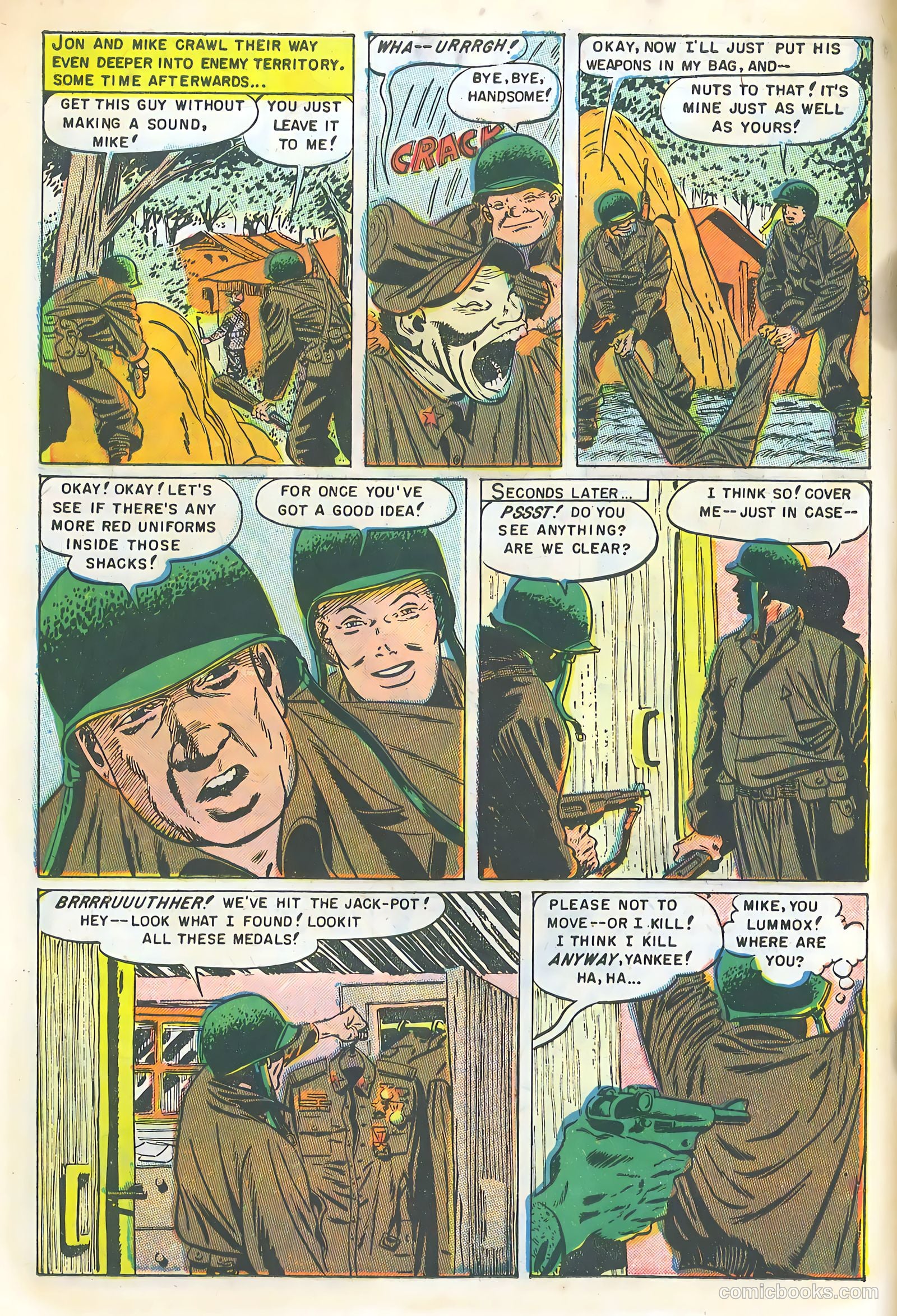 Buddies in the U.S. Army #1 (1952) — page 14 of 36
