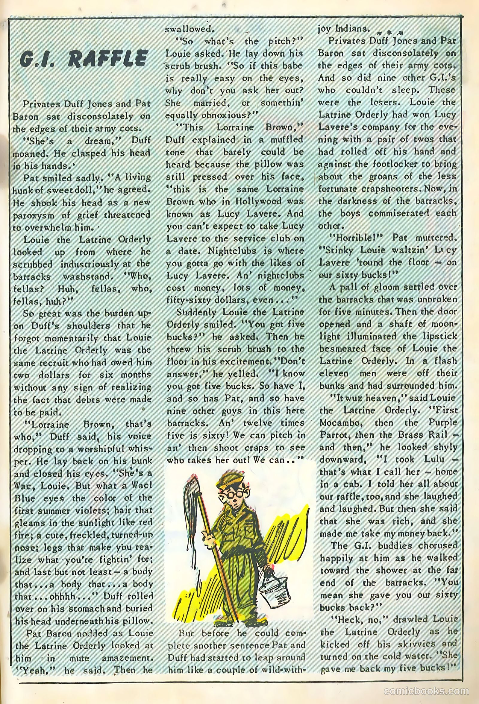 Buddies in the U.S. Army #1 (1952) — page 17 of 36