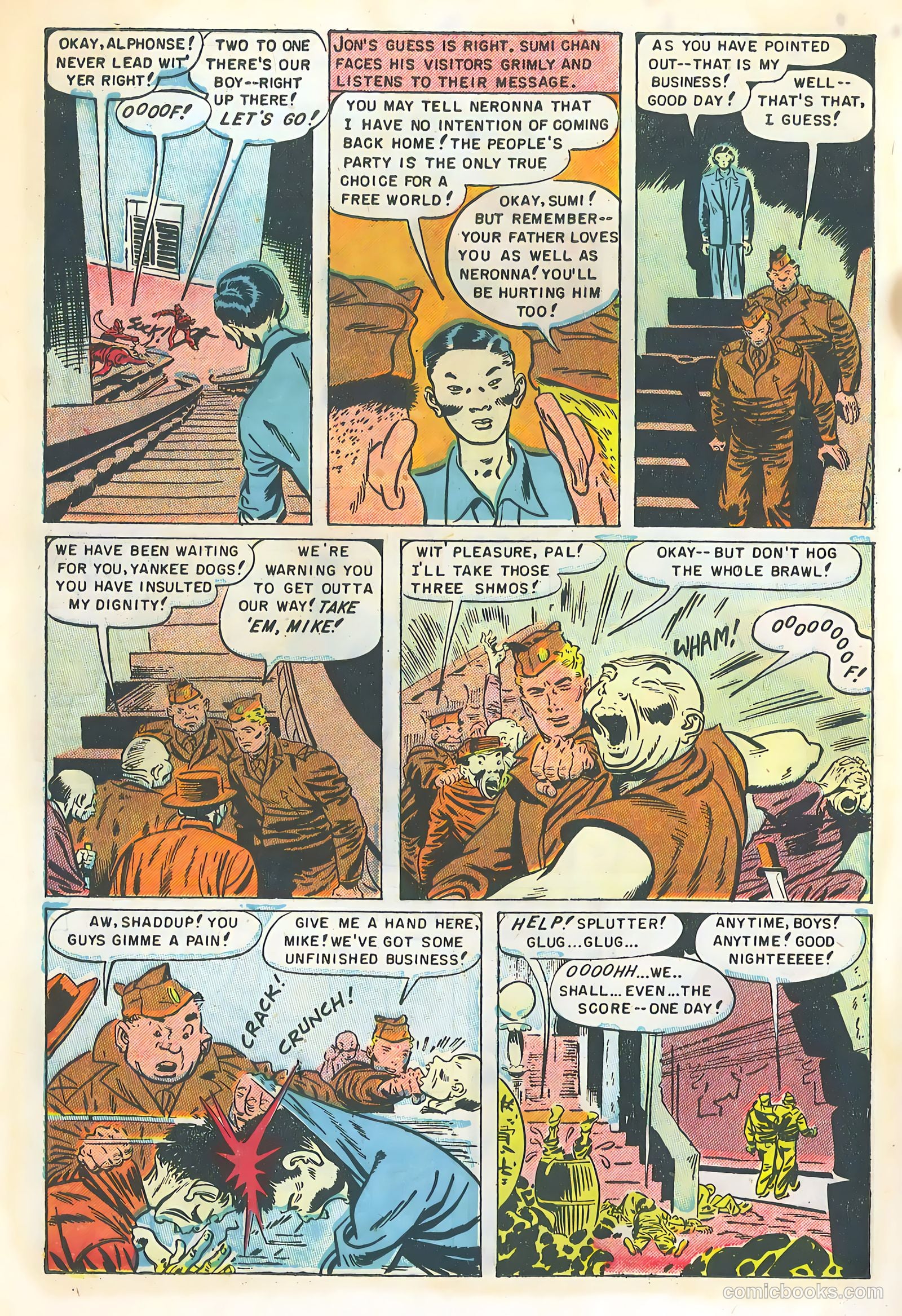 Buddies in the U.S. Army #1 (1952) — page 22 of 36