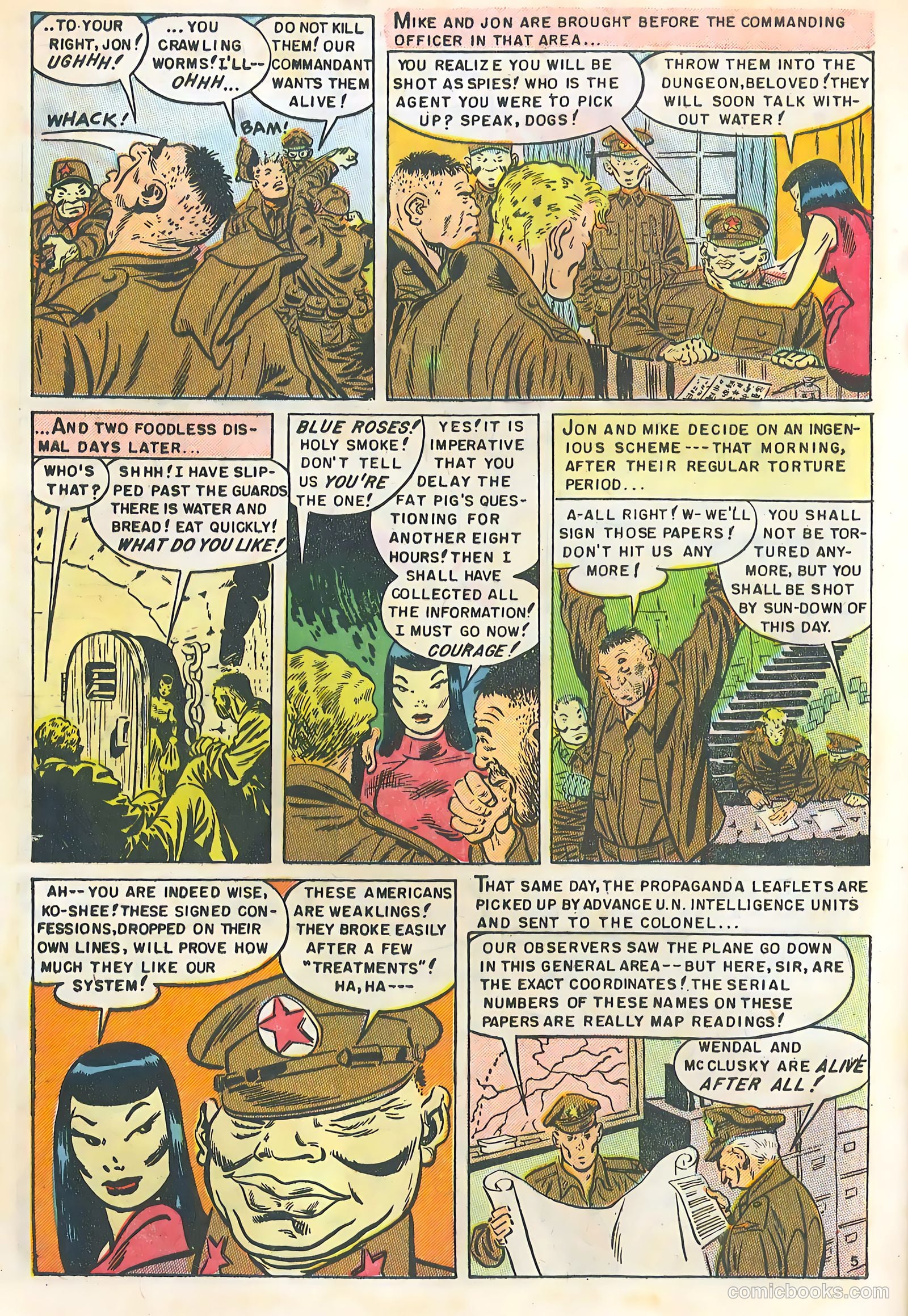Buddies in the U.S. Army #1 (1952) — page 32 of 36