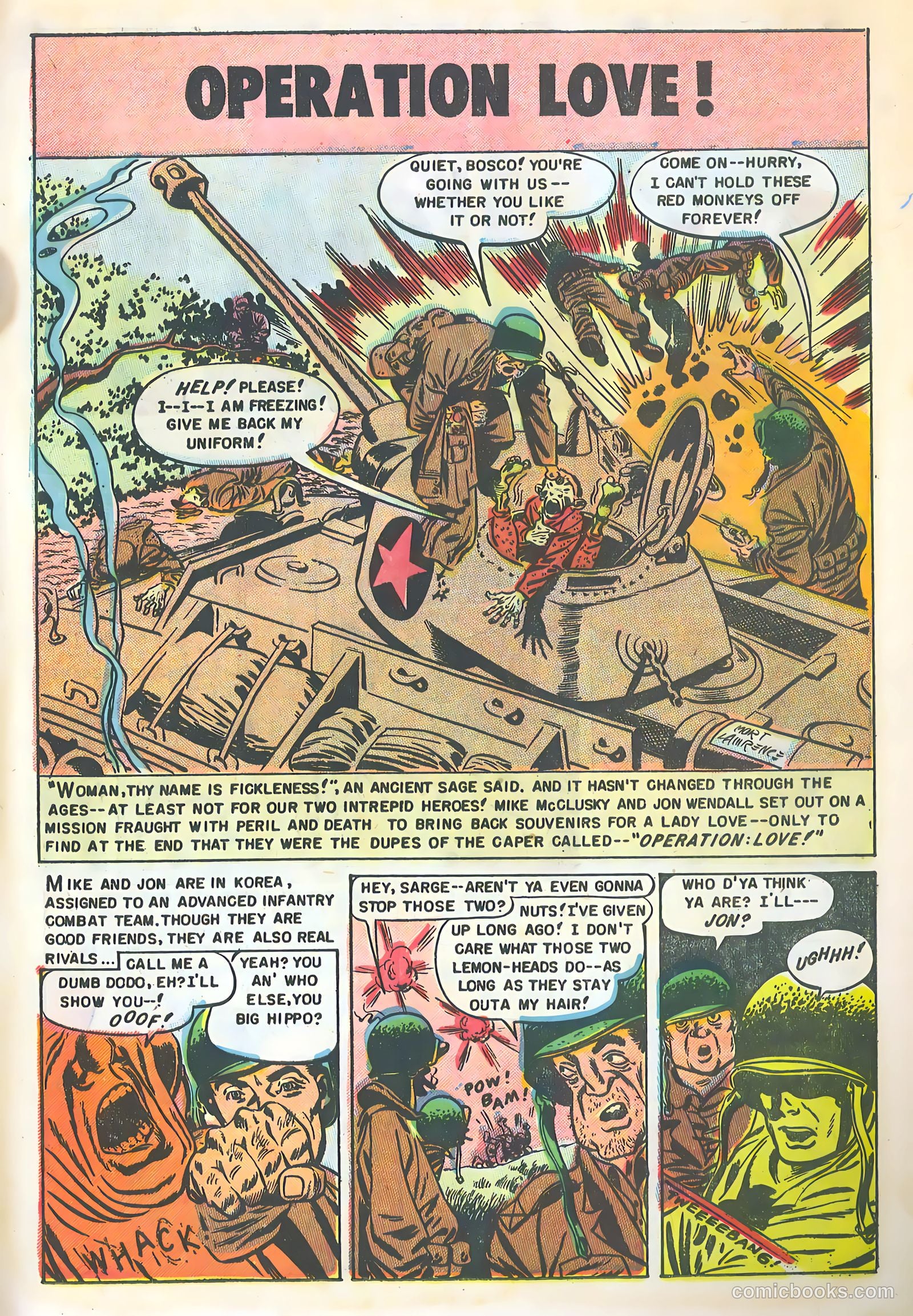 Buddies of the U.S. Army #1 (1952) — page 11 of 36