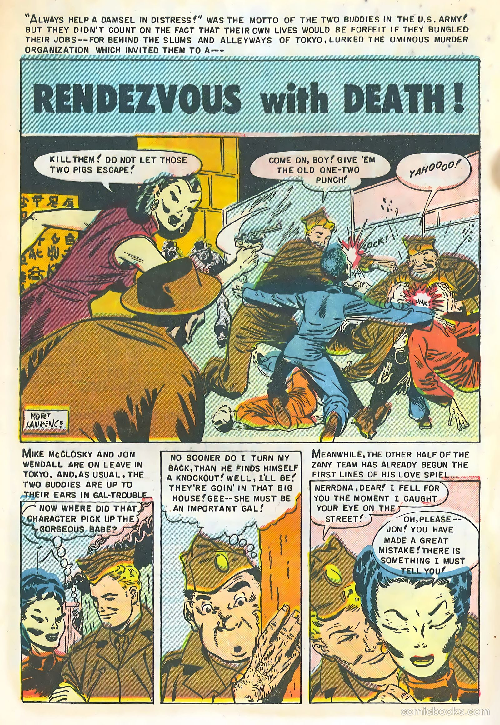Buddies of the U.S. Army #1 (1952) — page 20 of 36