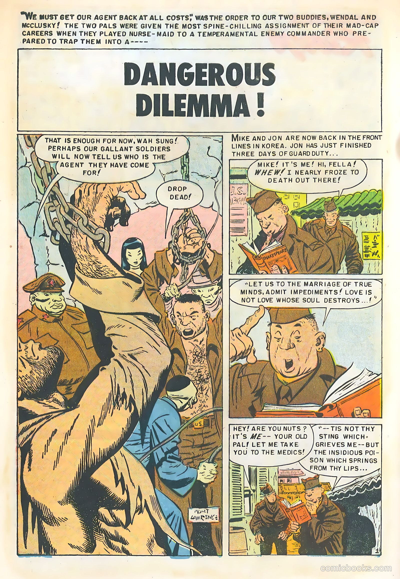 Buddies of the U.S. Army #1 (1952) — page 28 of 36
