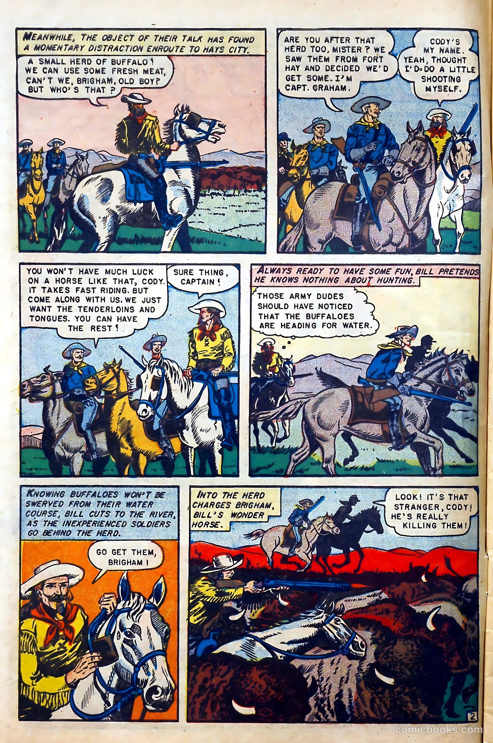 Buffalo Bill #2 (1950) — page 4 of 36