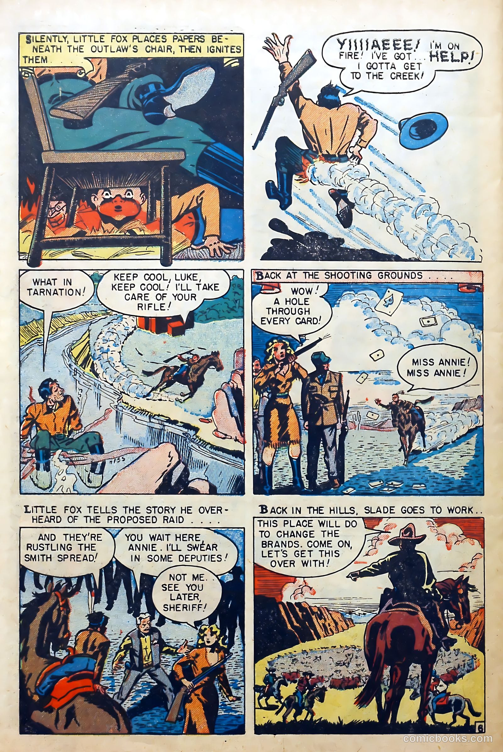 Buffalo Bill #2 (1950) — page 32 of 36