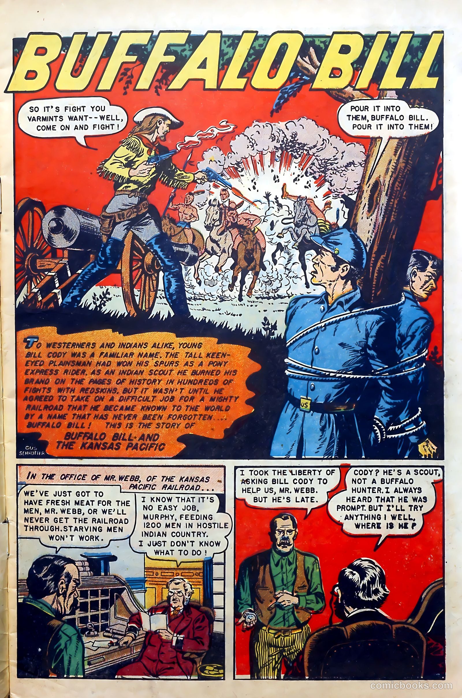 Buffalo Bill #2 (1950) — page 3 of 35