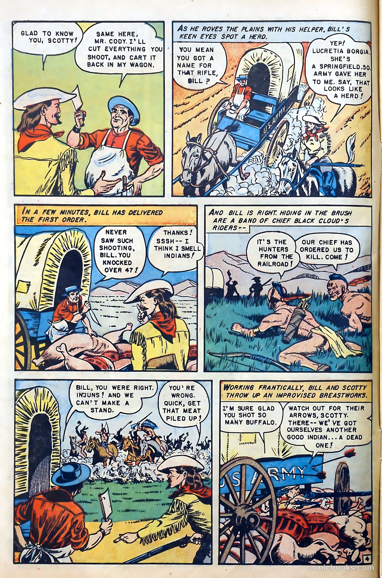 Buffalo Bill #2 (1950) — page 6 of 35