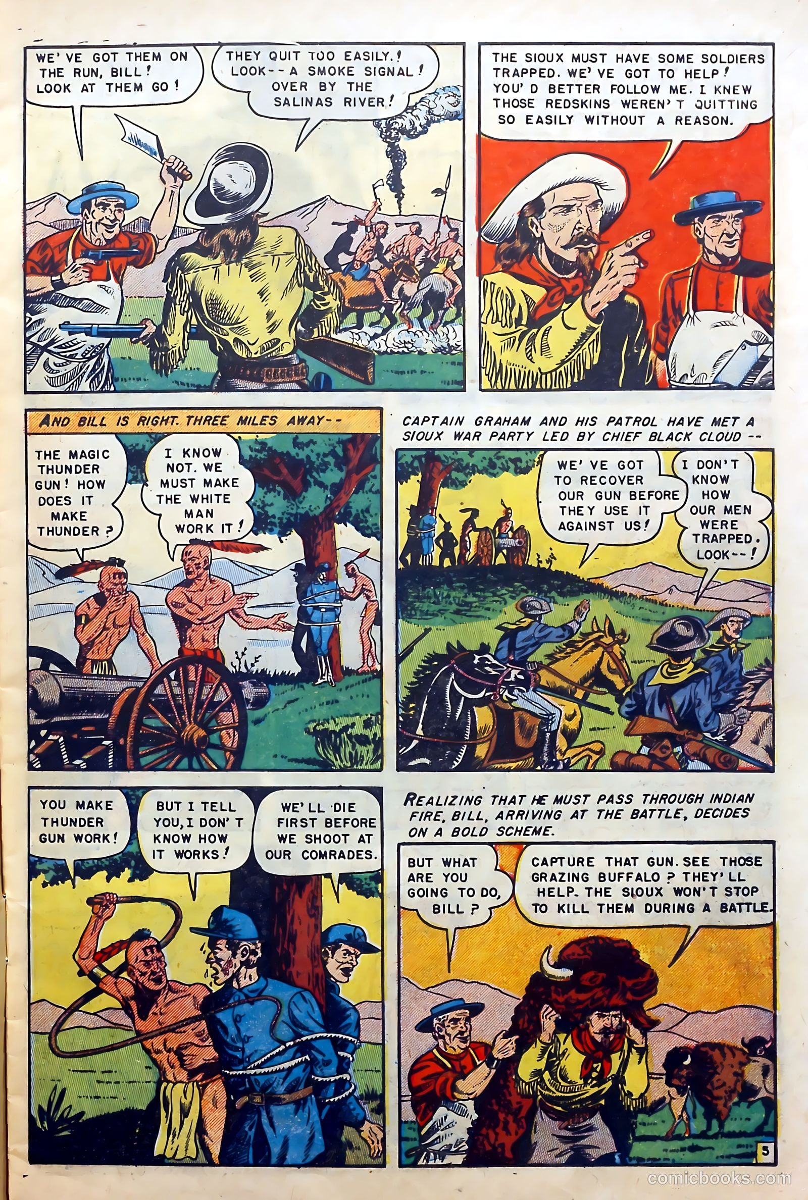 Buffalo Bill #2 (1950) — page 7 of 35