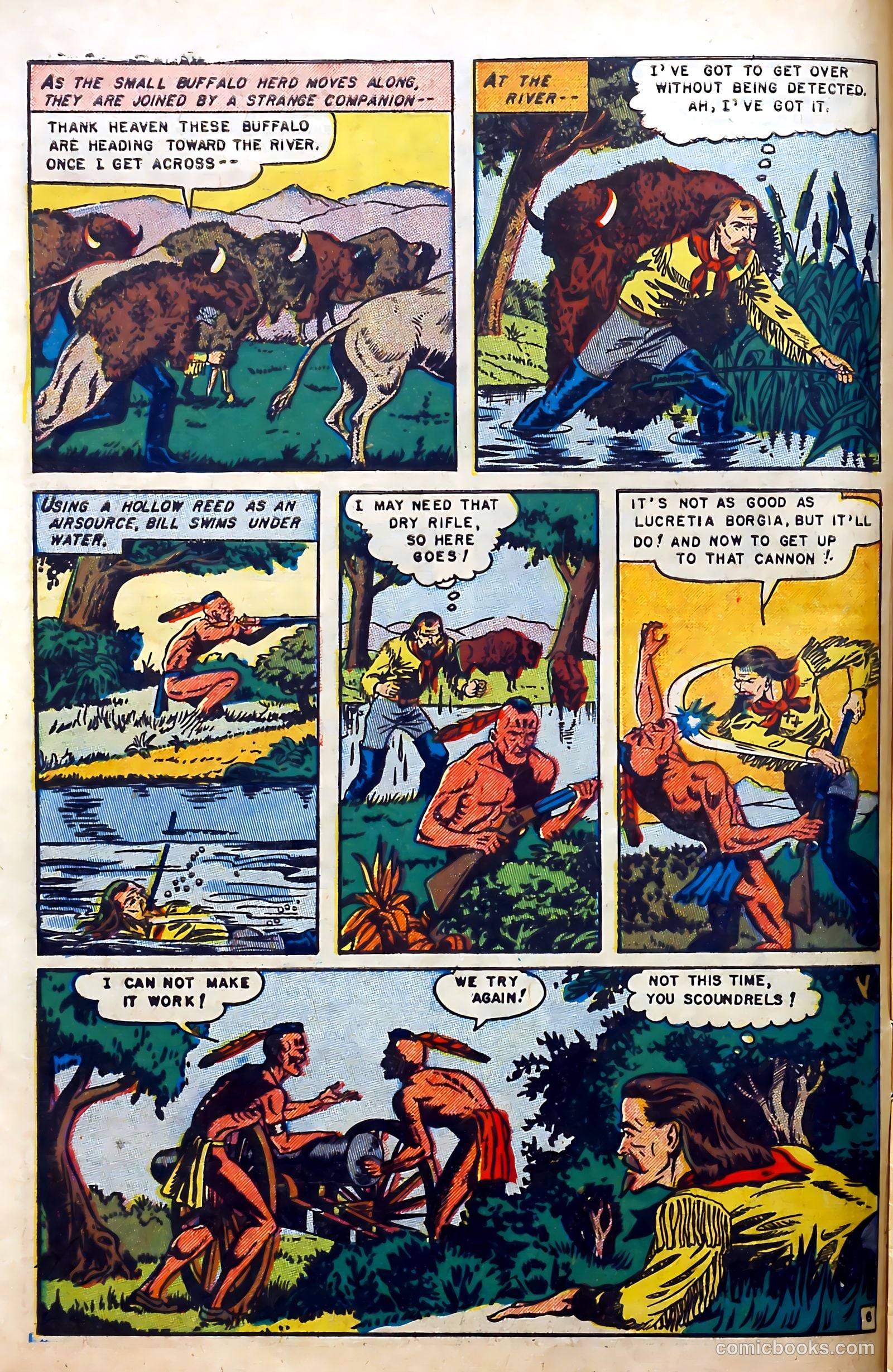 Buffalo Bill #2 (1950) — page 8 of 35