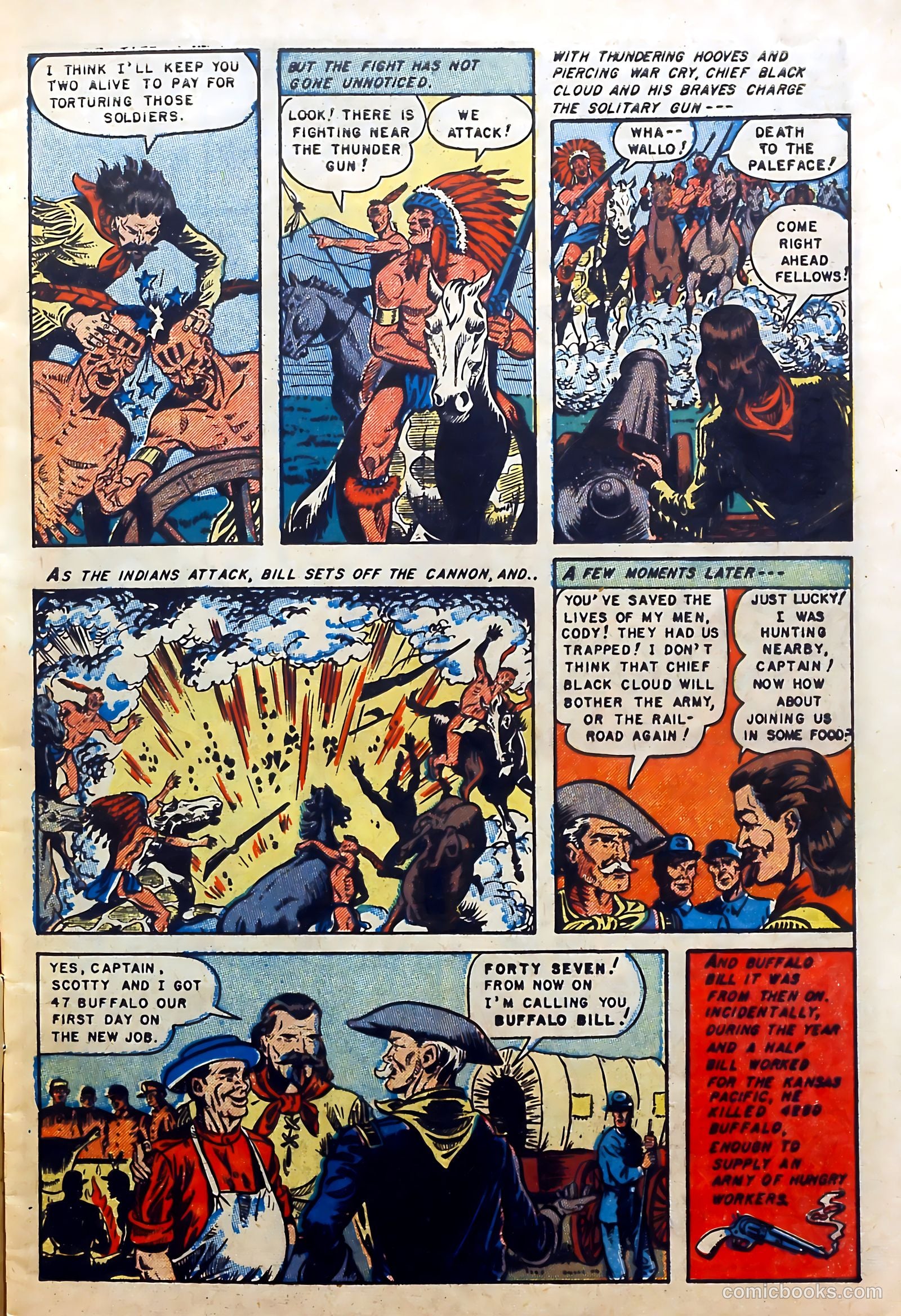 Buffalo Bill #2 (1950) — page 9 of 35