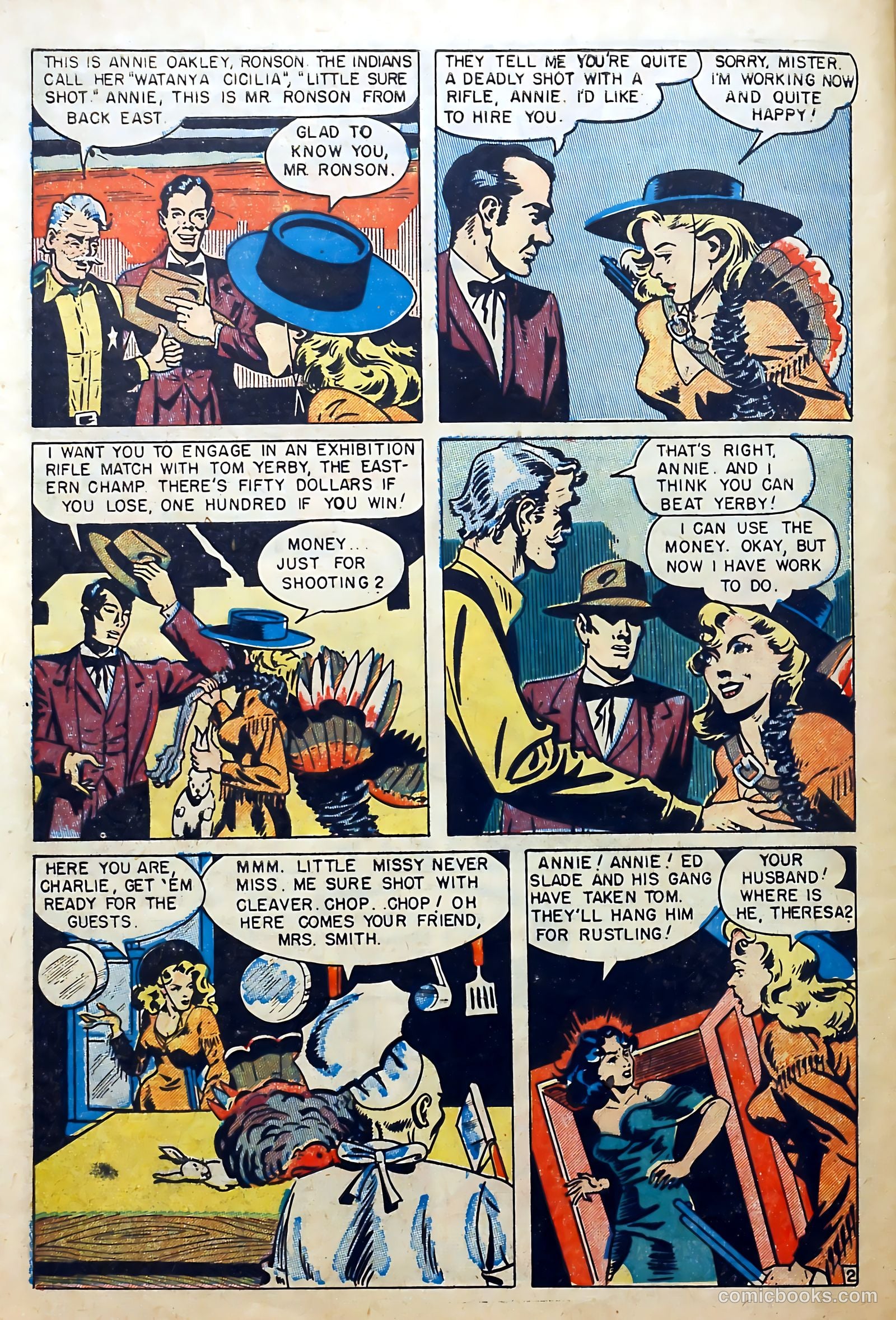 Buffalo Bill #2 (1950) — page 28 of 35