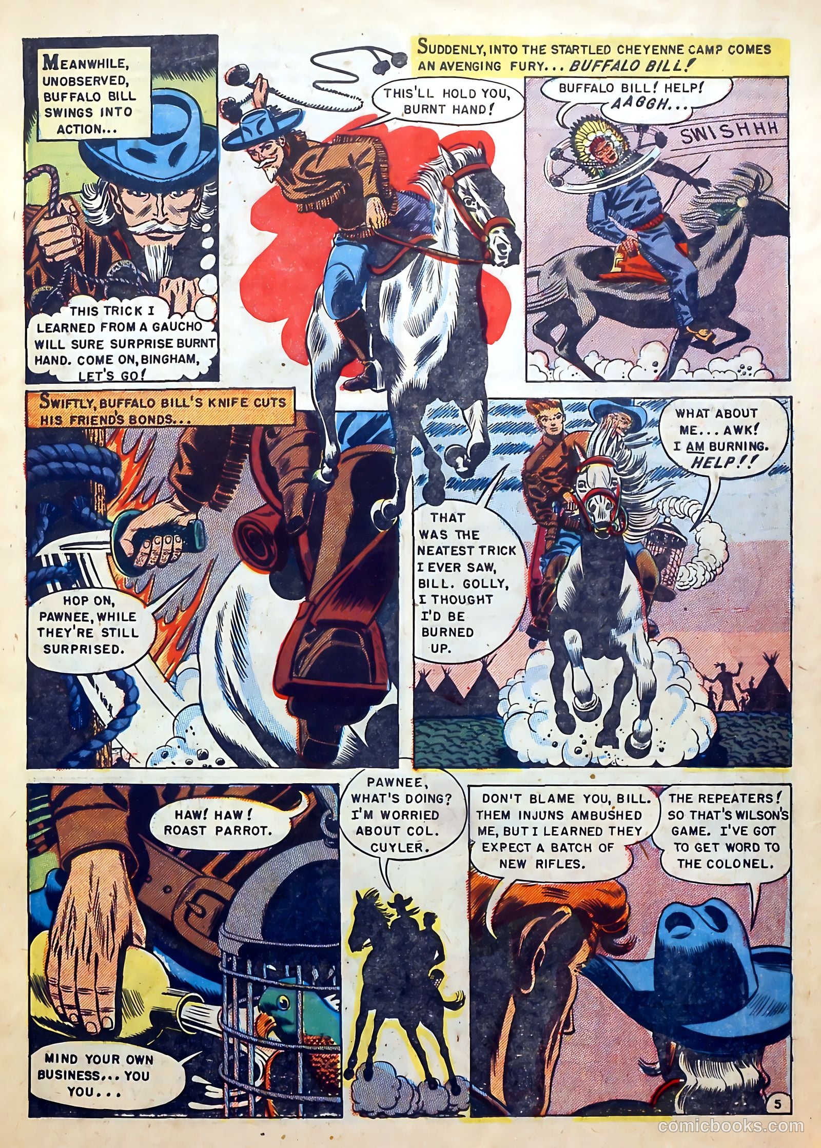 Buffalo Bill #4 (1951) — page 7 of 37
