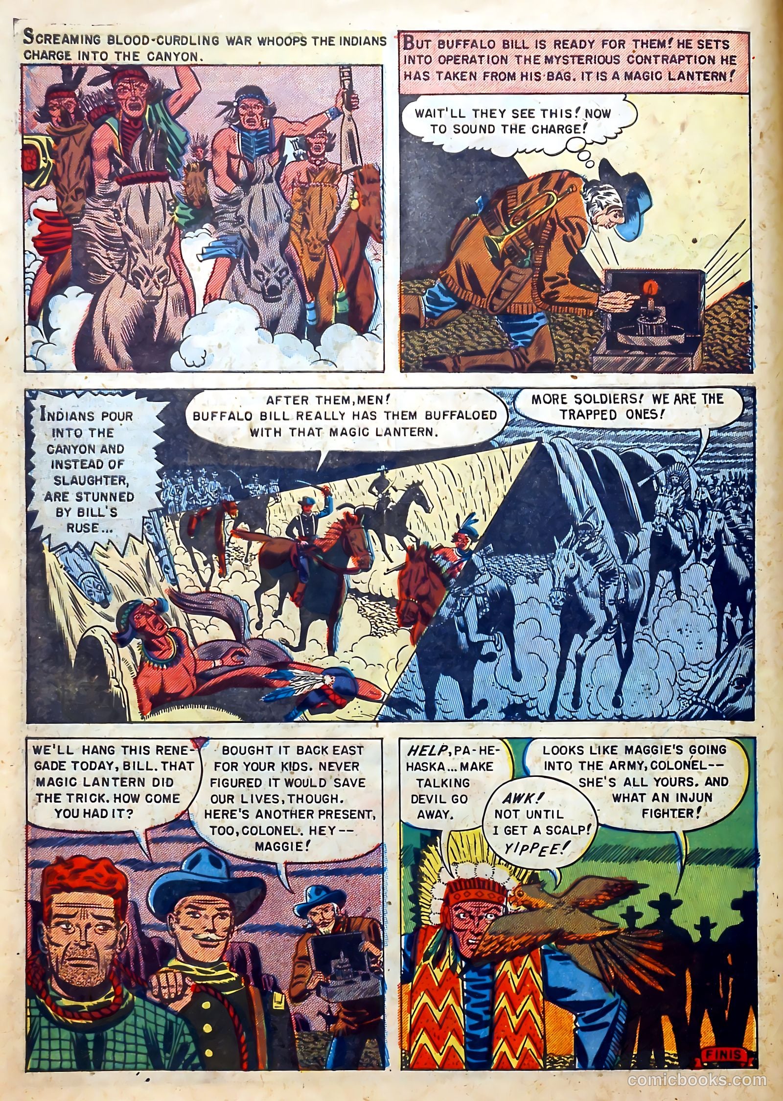 Buffalo Bill #4 (1951) — page 10 of 37