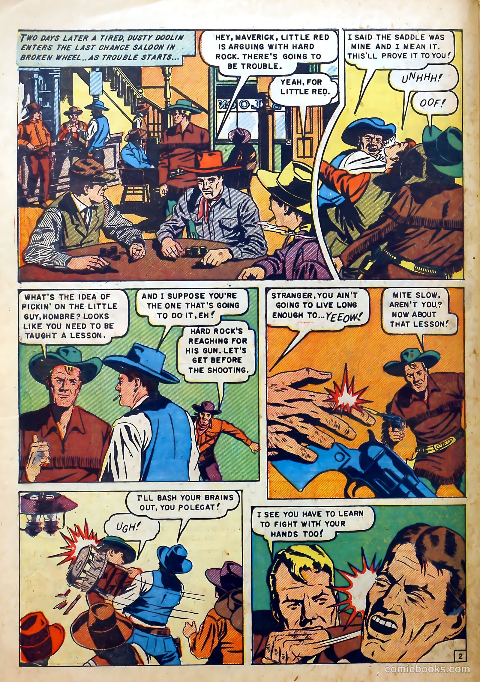 Buffalo Bill #4 (1951) — page 28 of 37