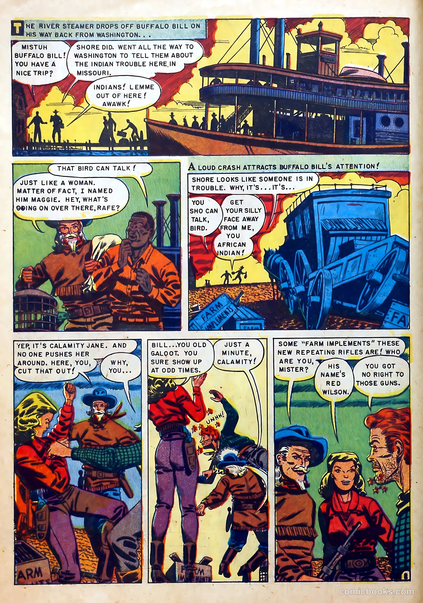 Buffalo Bill #4 (1951) — page 4 of 36