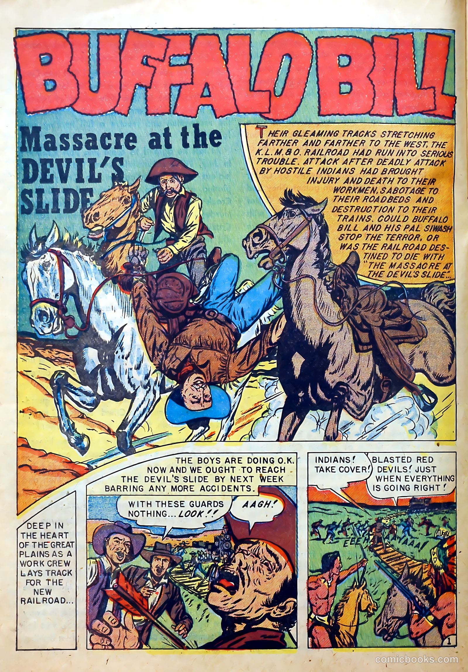Buffalo Bill #4 (1951) — page 20 of 36