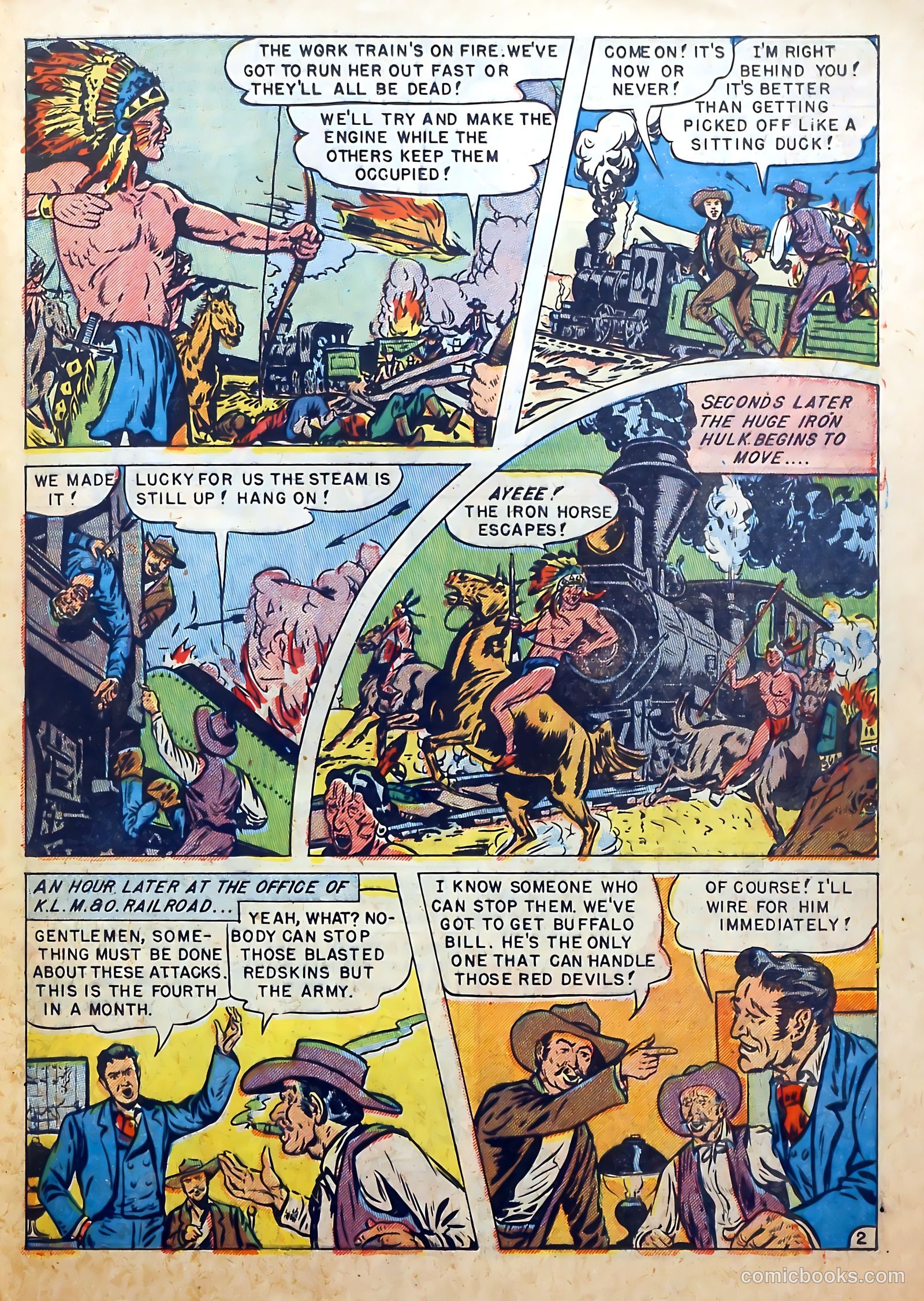 Buffalo Bill #4 (1951) — page 21 of 36
