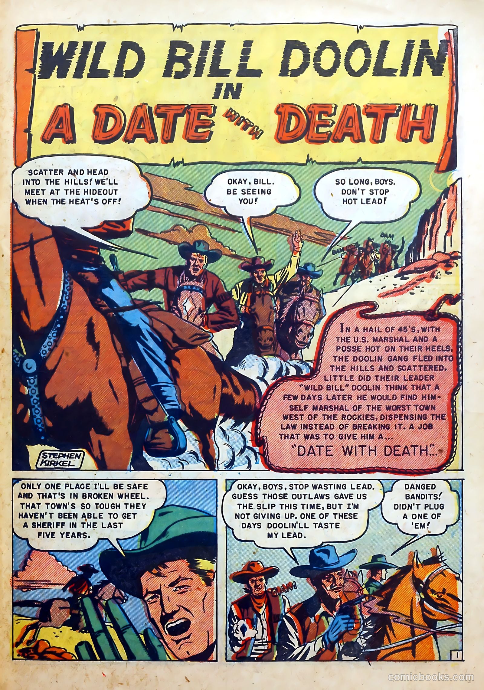 Buffalo Bill #4 (1951) — page 27 of 36