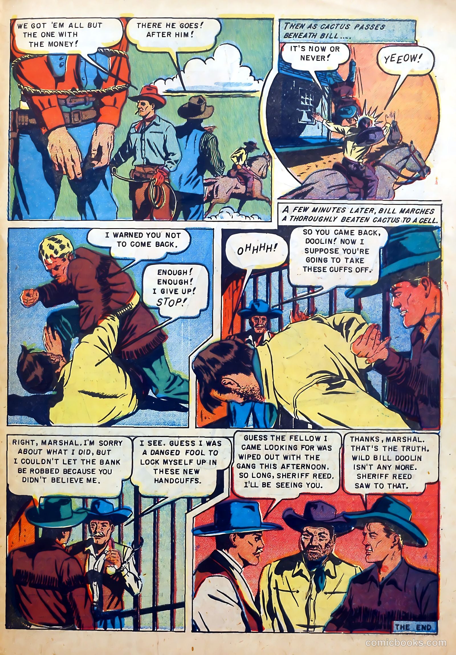Buffalo Bill #4 (1951) — page 33 of 36