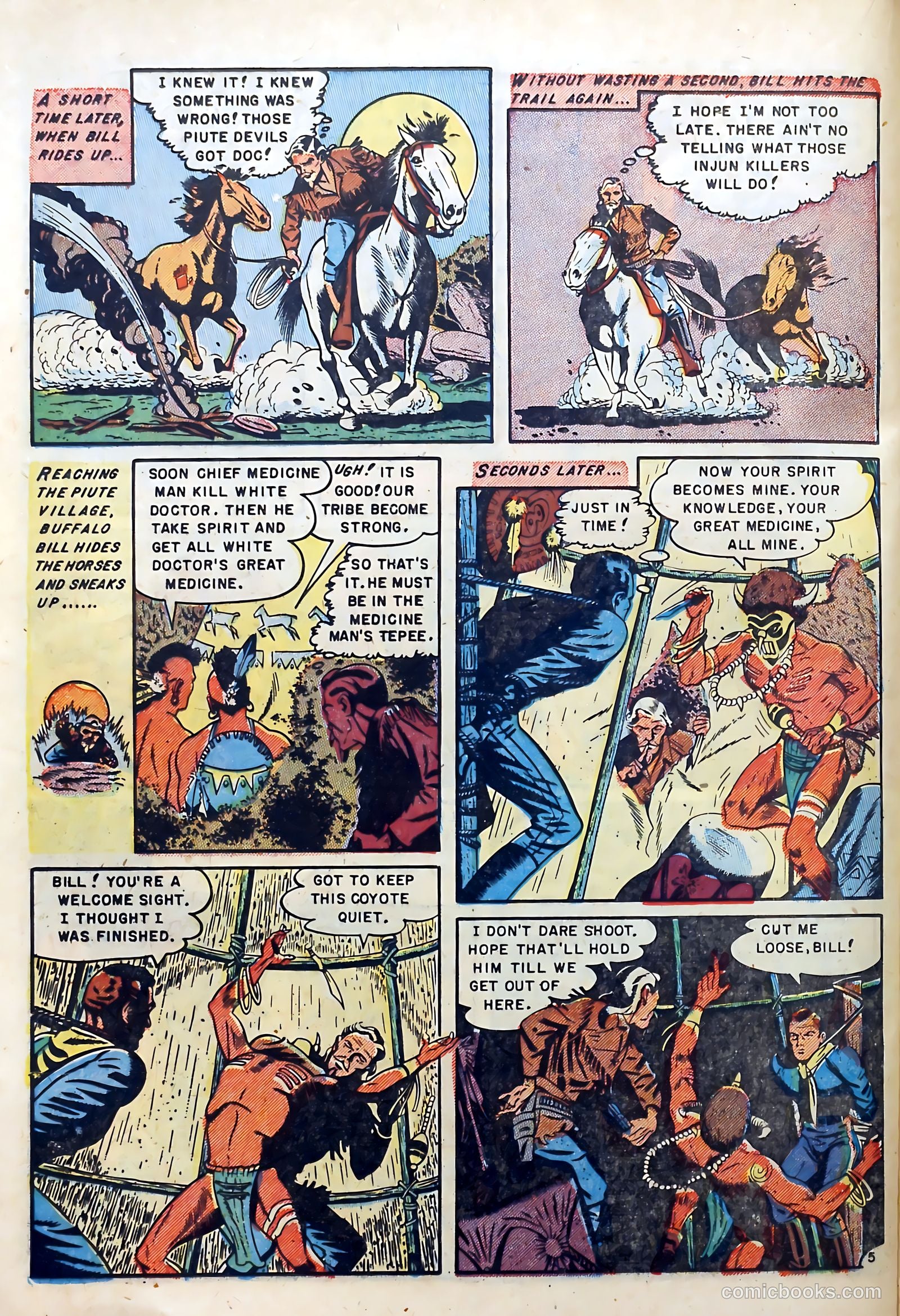 Buffalo Bill #5 (1951) — page 24 of 37