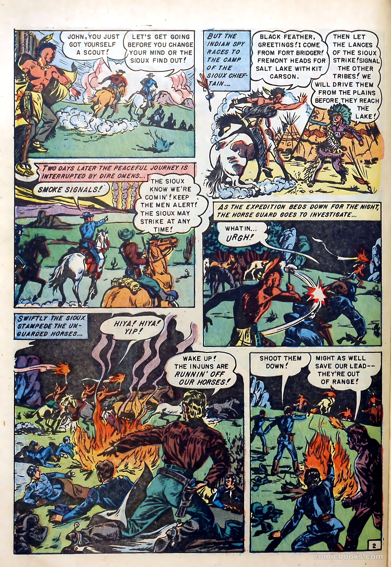 Buffalo Bill #5 (1951) — page 28 of 37