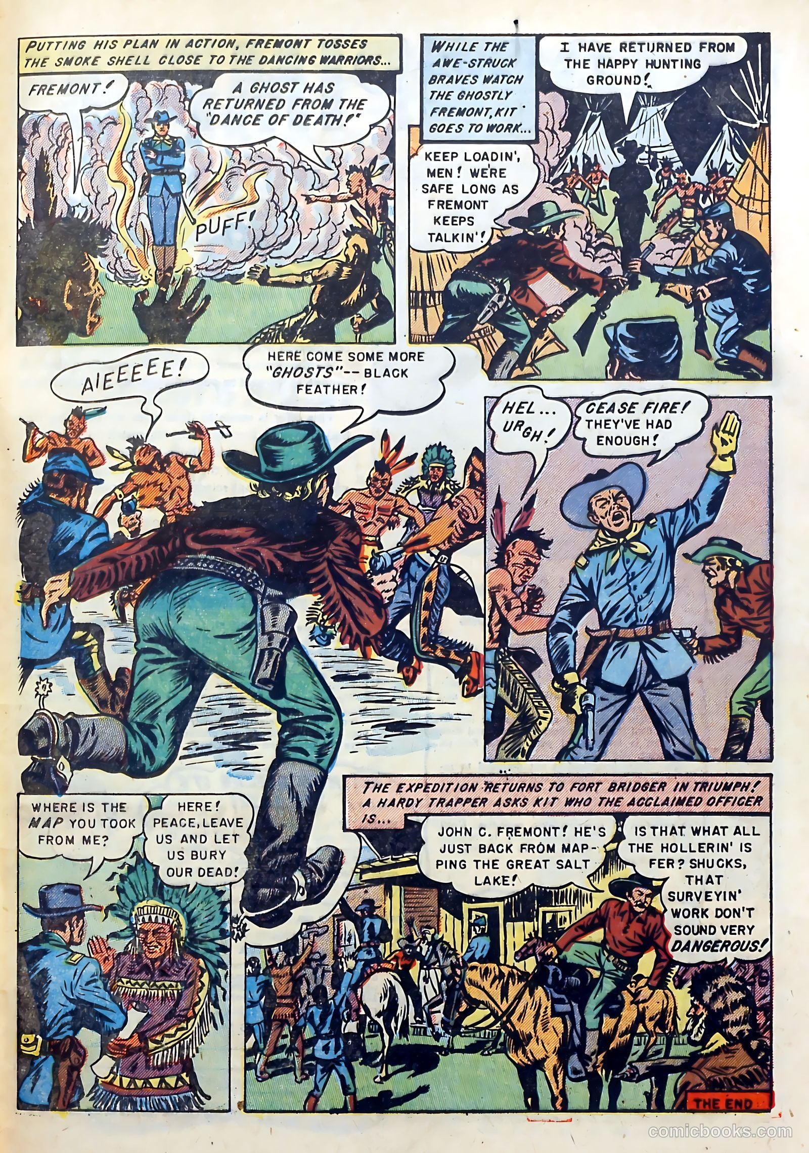 Buffalo Bill #5 (1951) — page 33 of 37
