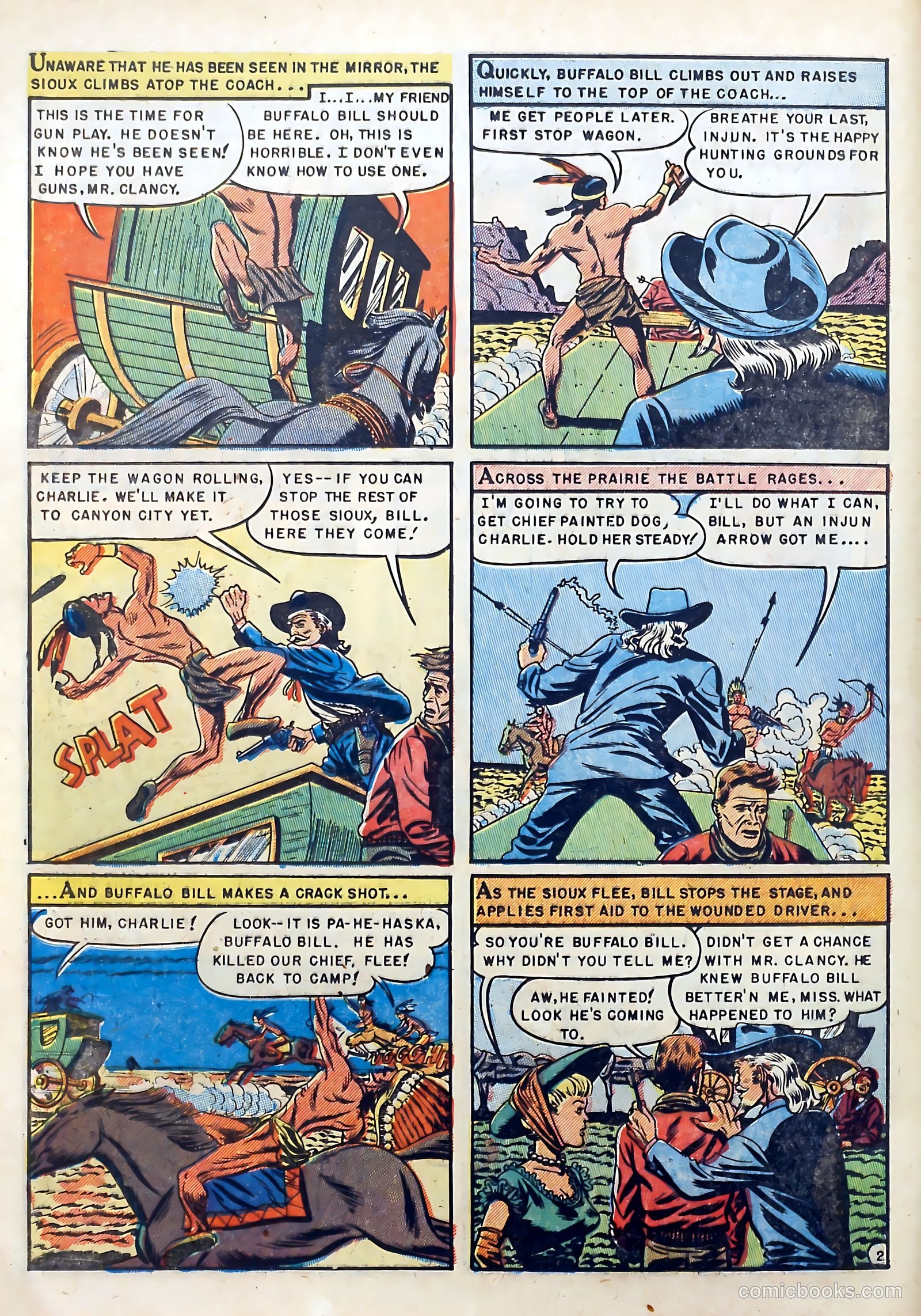 Buffalo Bill #5 (1951) — page 4 of 36