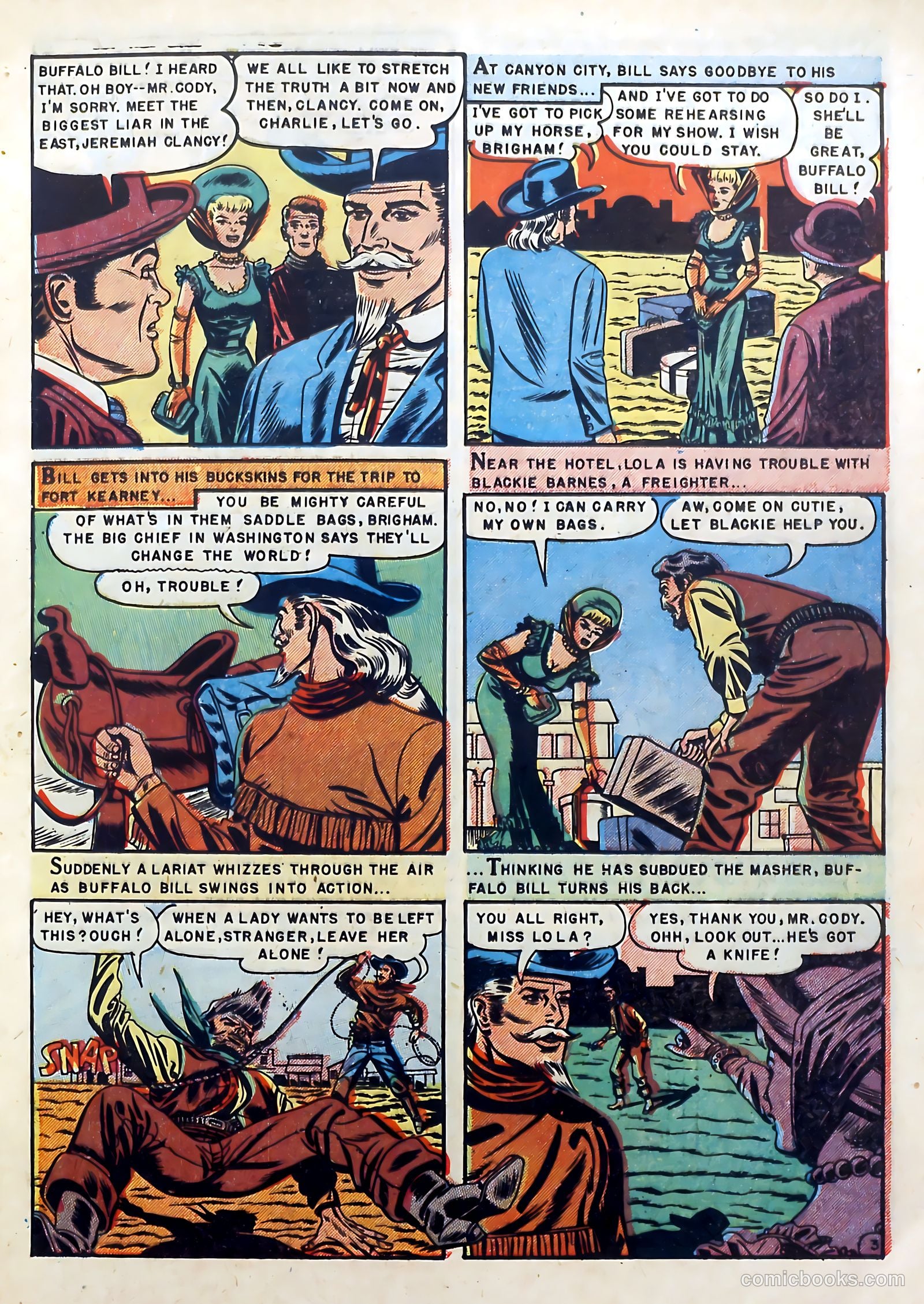 Buffalo Bill #5 (1951) — page 5 of 36